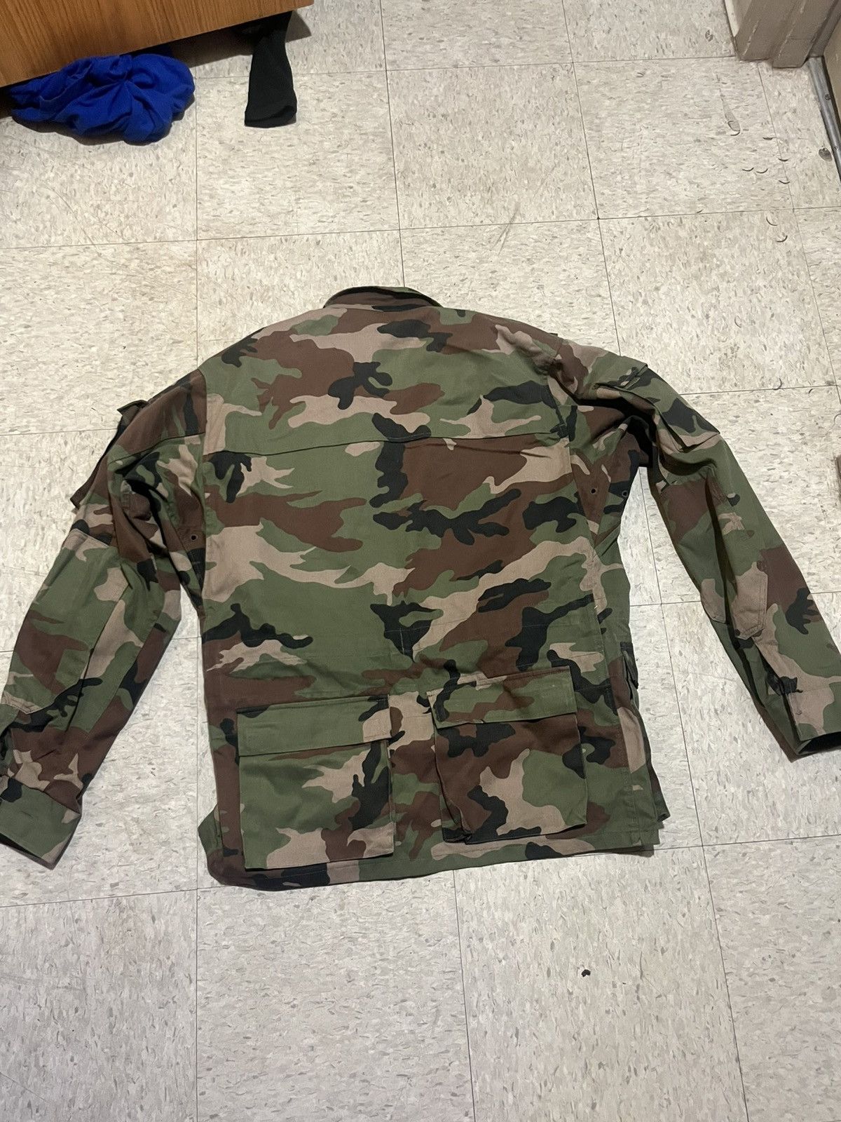 Vintage Slovakian Military Jacket Size US XL / EU 56 / 4 - 2 Thumbnail