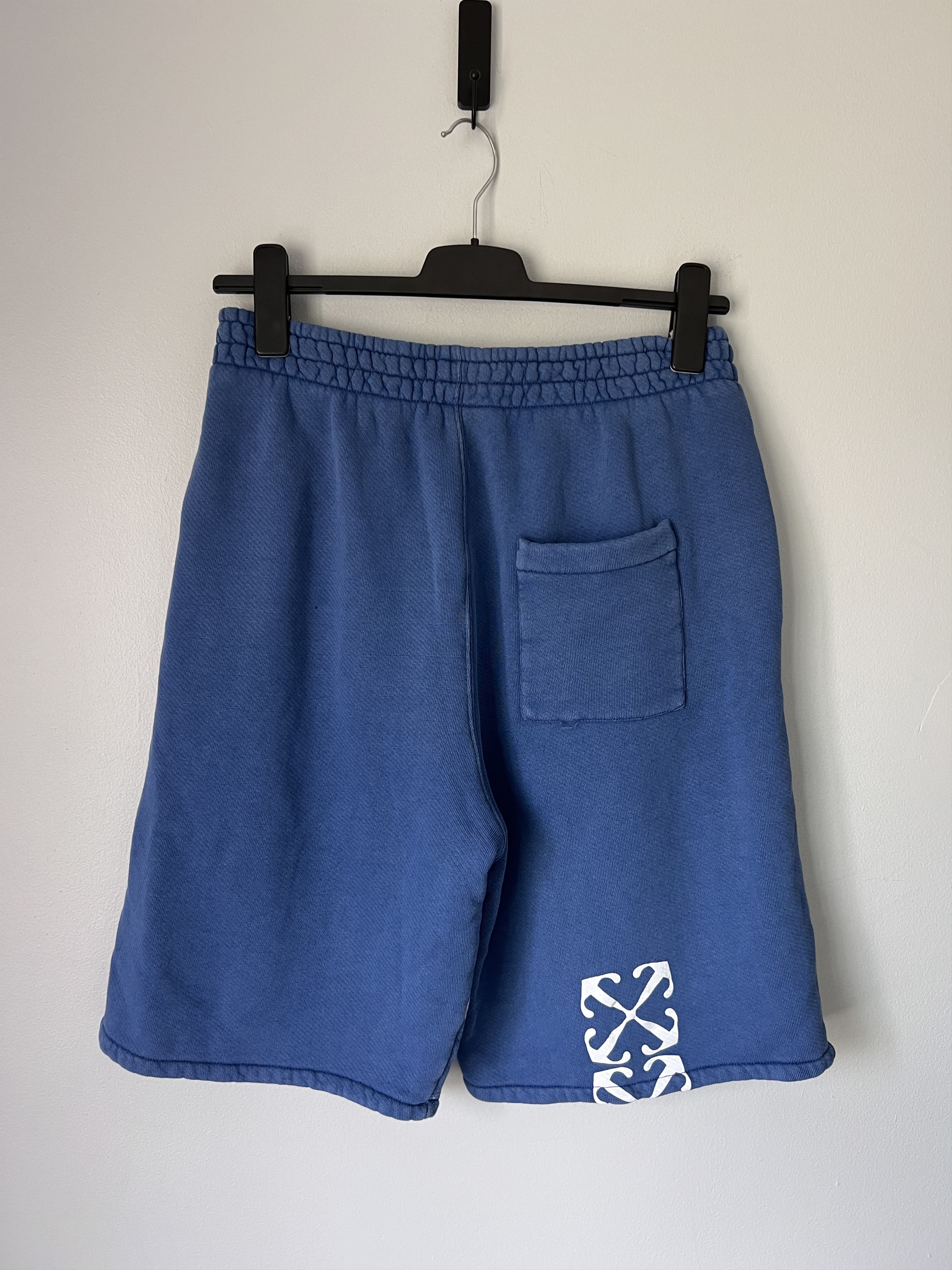 Off-White Off White Blurred Mary Shorts in Blue Size US 32 / EU 48 - 4 Thumbnail