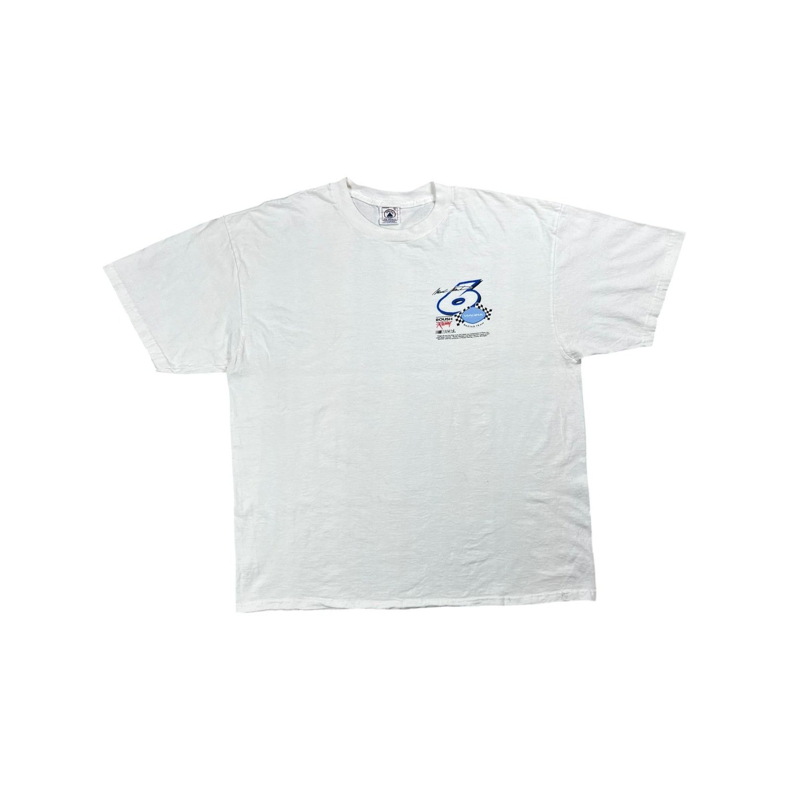 Delta × NASCAR × Vintage Vintage Y2K NASCAR Viagra Mark Martin racing promo tee (XL) Size US XL / EU 56 / 4 - 1 Thumbnail