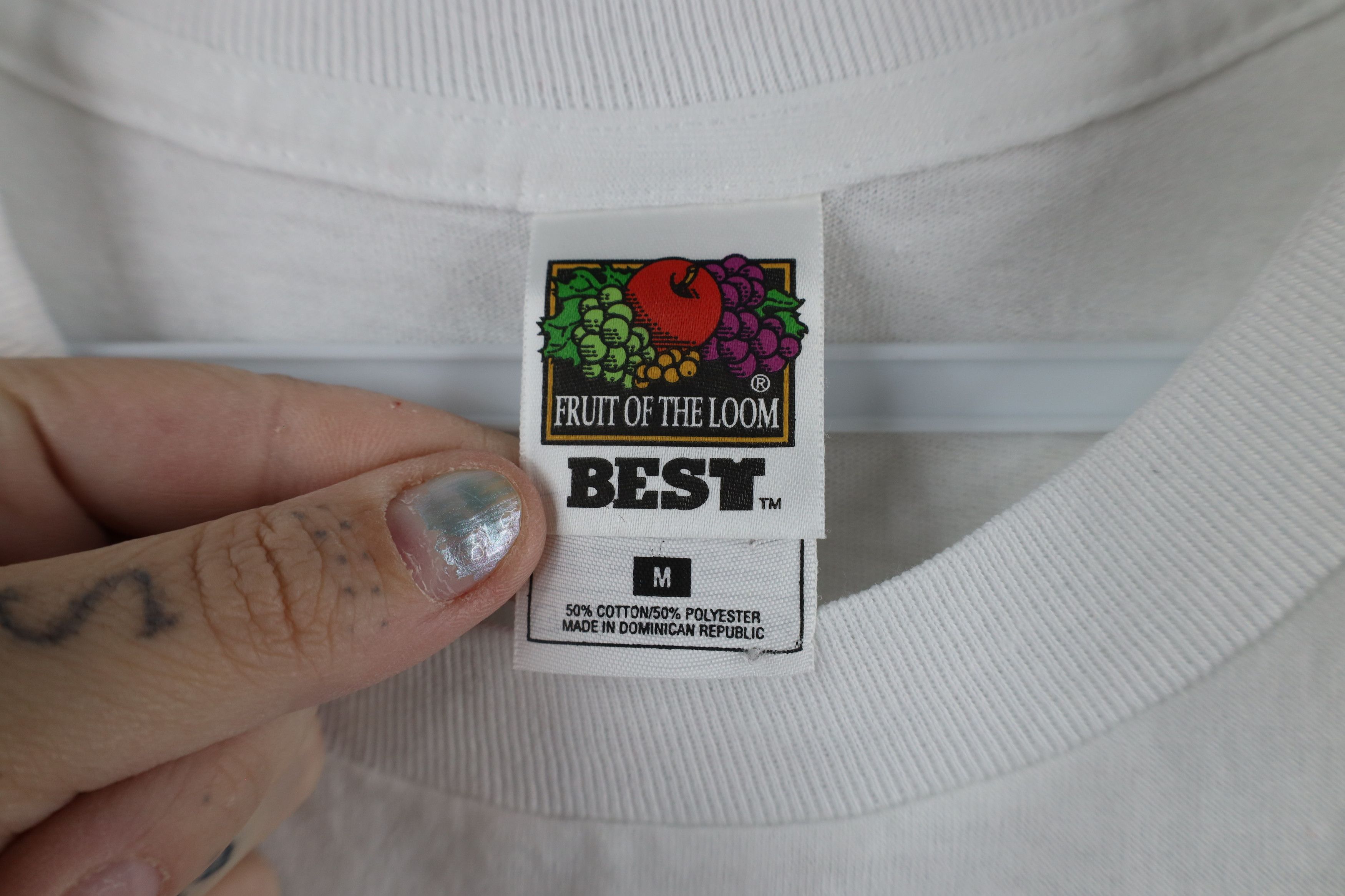 Vintage Vintage 90s Streetwear Golf Short Sleeve T-Shirt White Size M / US 6-8 / IT 42-44 - 6 Thumbnail