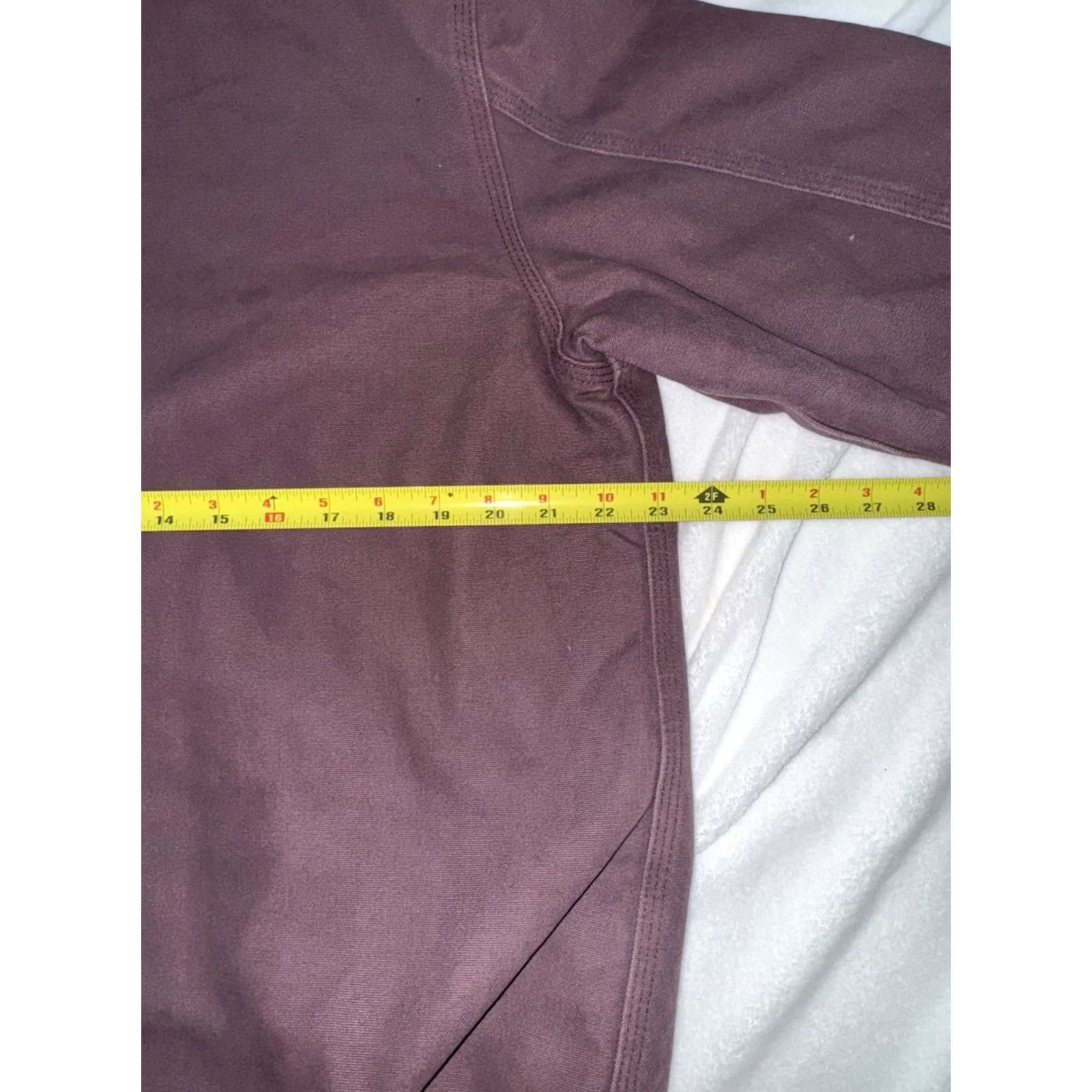 Carhartt VINTAGE Carhartt Jacket Women's LG Deep Plum WJ130 DPM Quilt Lined Full Zip GUC Size L / US 10 / IT 46 - 6 Thumbnail