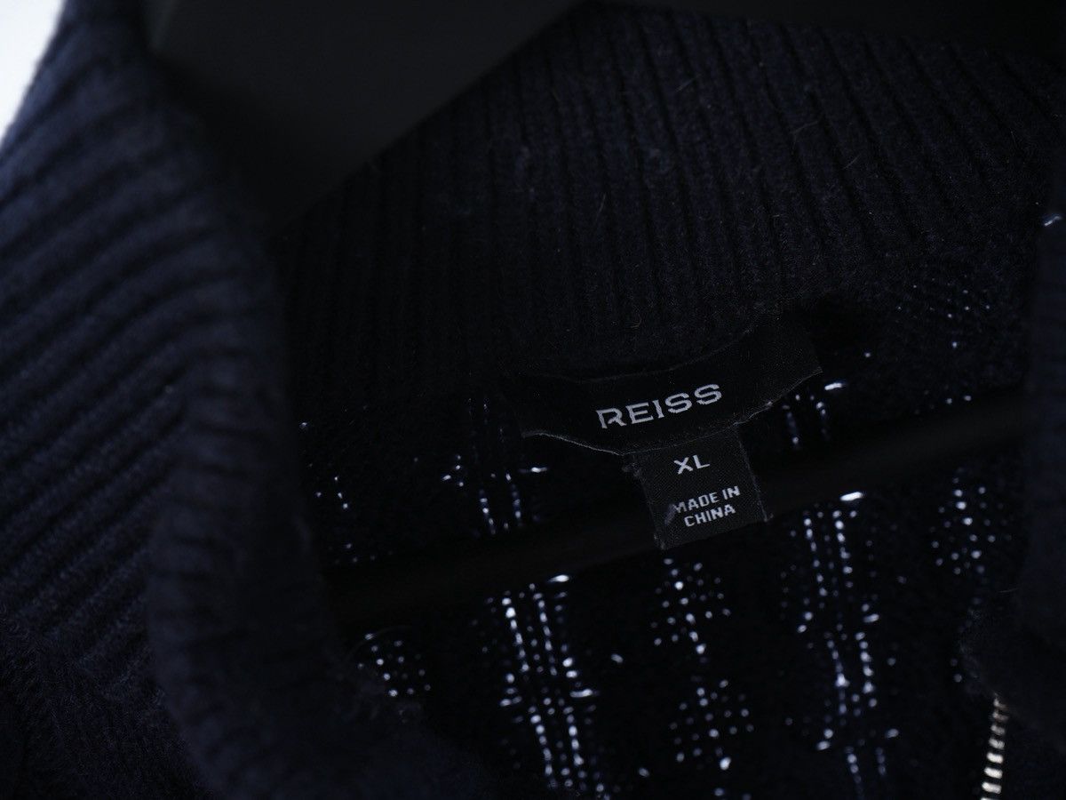 Reiss Reiss Heavy Knit Cotton Tamworth 1/4 zip Sweater XL Size US XL / EU 56 / 4 - 4 Thumbnail