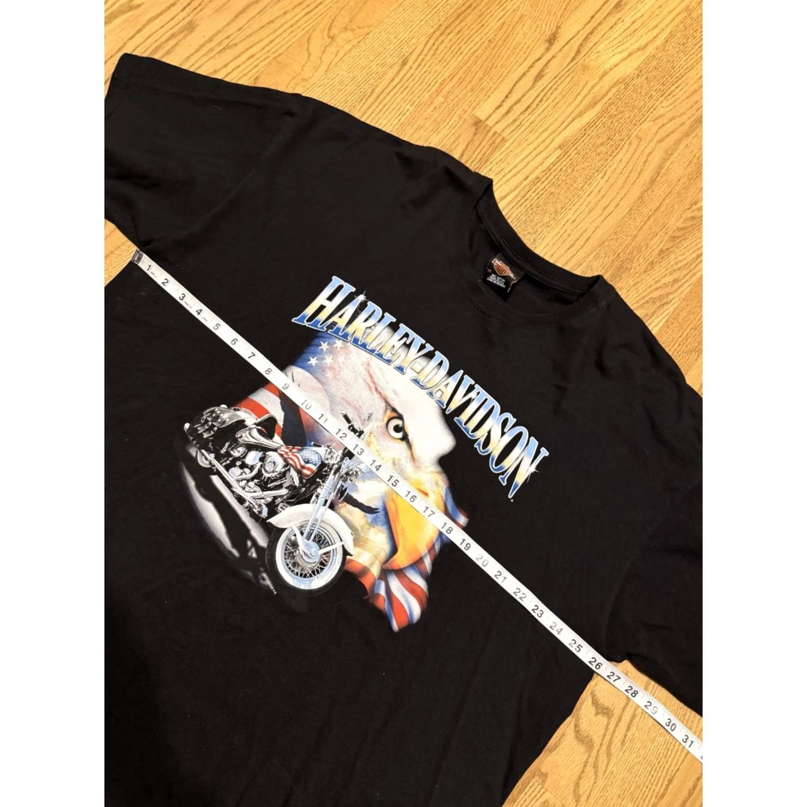 Harley Davidson VINTAGE Harley Davidson Shirt Size 3XL Eagle Motorcycle 90s Vtg Men’s T Size US XXL / EU 58 / 5 - 7 Thumbnail