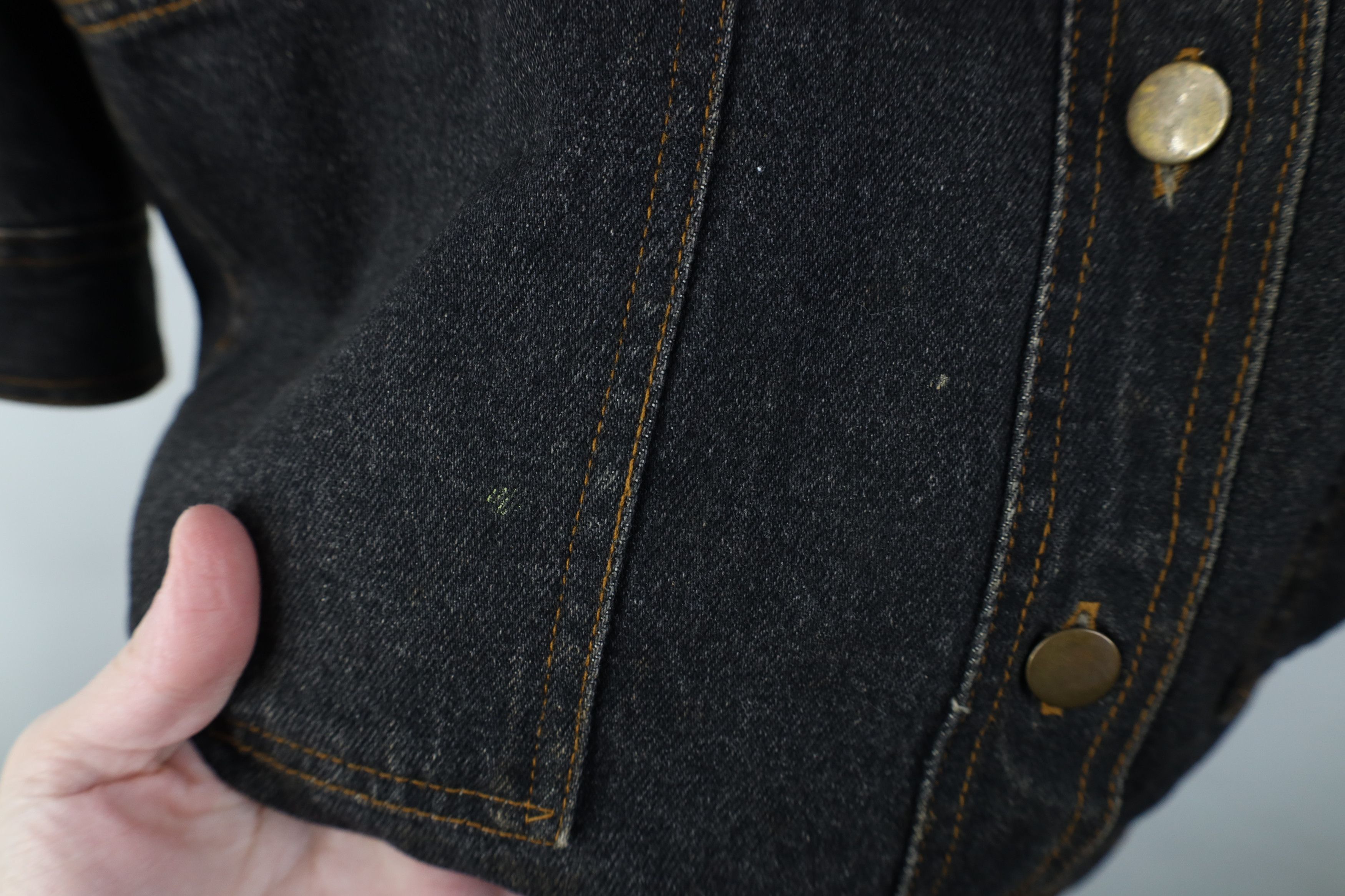 Vintage Vintage 90s Streetwear Quilted Denim Chore Barn Jacket Size L / US 10 / IT 46 - 7 Thumbnail