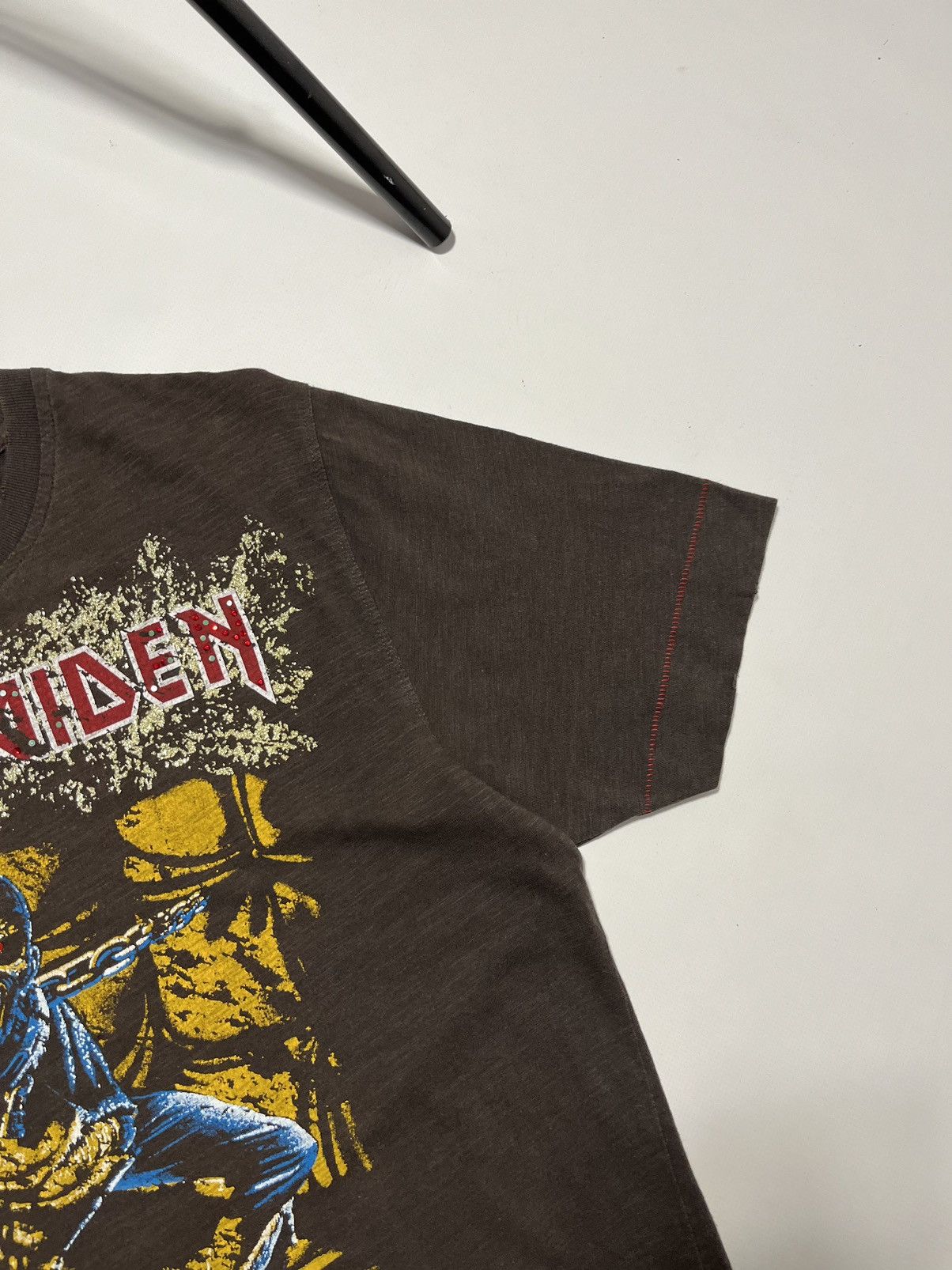 Ringspun Vintage Ringspun Iron Maiden Single Stitch Y2K Rock tee Size US M / EU 48-50 / 2 - 13 Thumbnail