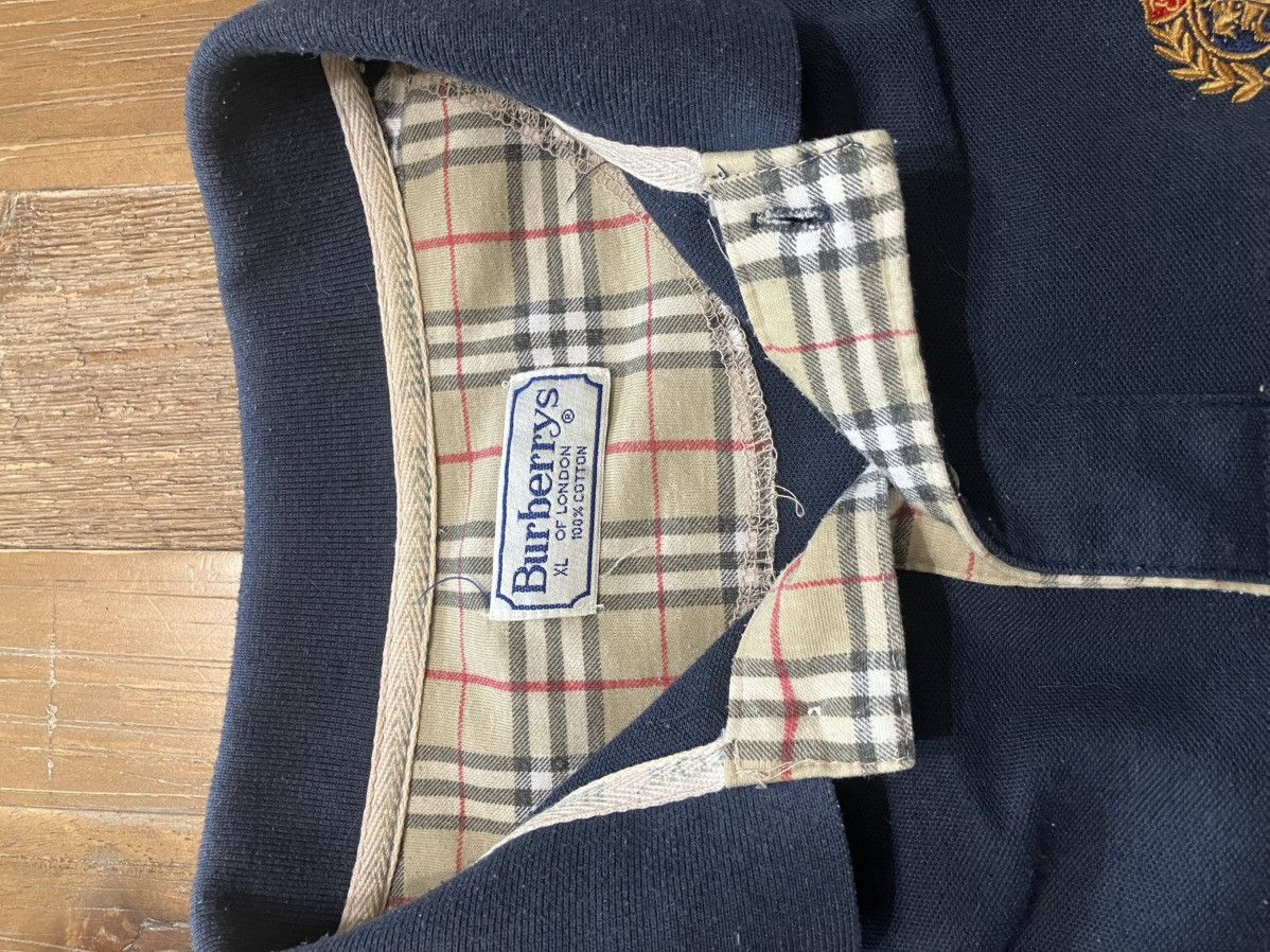 Burberry Vintage Burberry Polo Size US XL / EU 56 / 4 - 3 Thumbnail