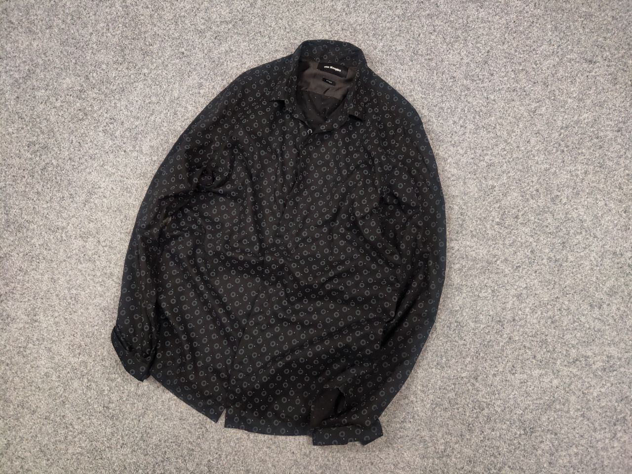 The Kooples The Kooples Design Casual Print Black long sleeve shirt Size US M / EU 48-50 / 2 - 3 Thumbnail