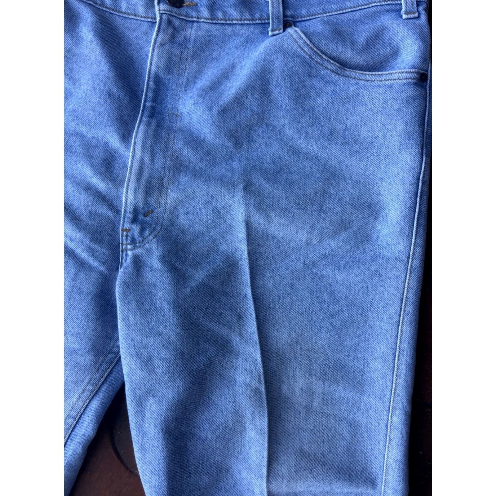 Levi's VINTAGE Levi's Silver Medal Denim Jeans Men 44x28 Light Blue Straight Size US 44 / EU 60 - 5 Thumbnail