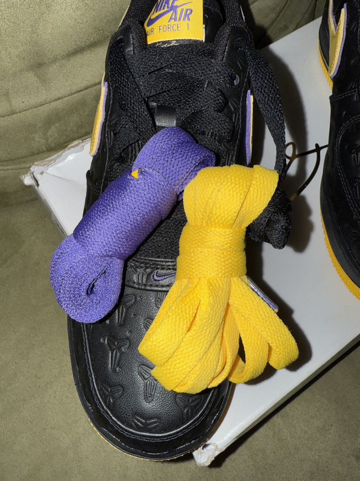 Nike Nike Air Force 1 Low Retro QS KB P “Kobe Away” 3794/8000 NEW Size US 9.5 / EU 42-43 - 10 Thumbnail