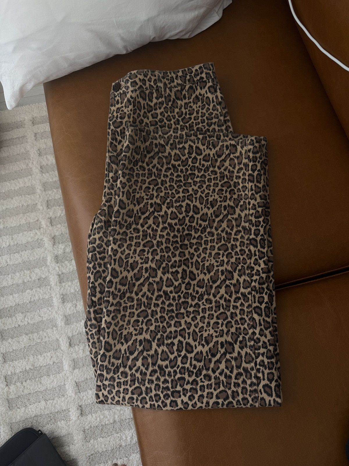 Other [NUUANU (Korean designer brand)] Leopard print trouser Size 27" / US 4 / IT 40 - 6 Thumbnail