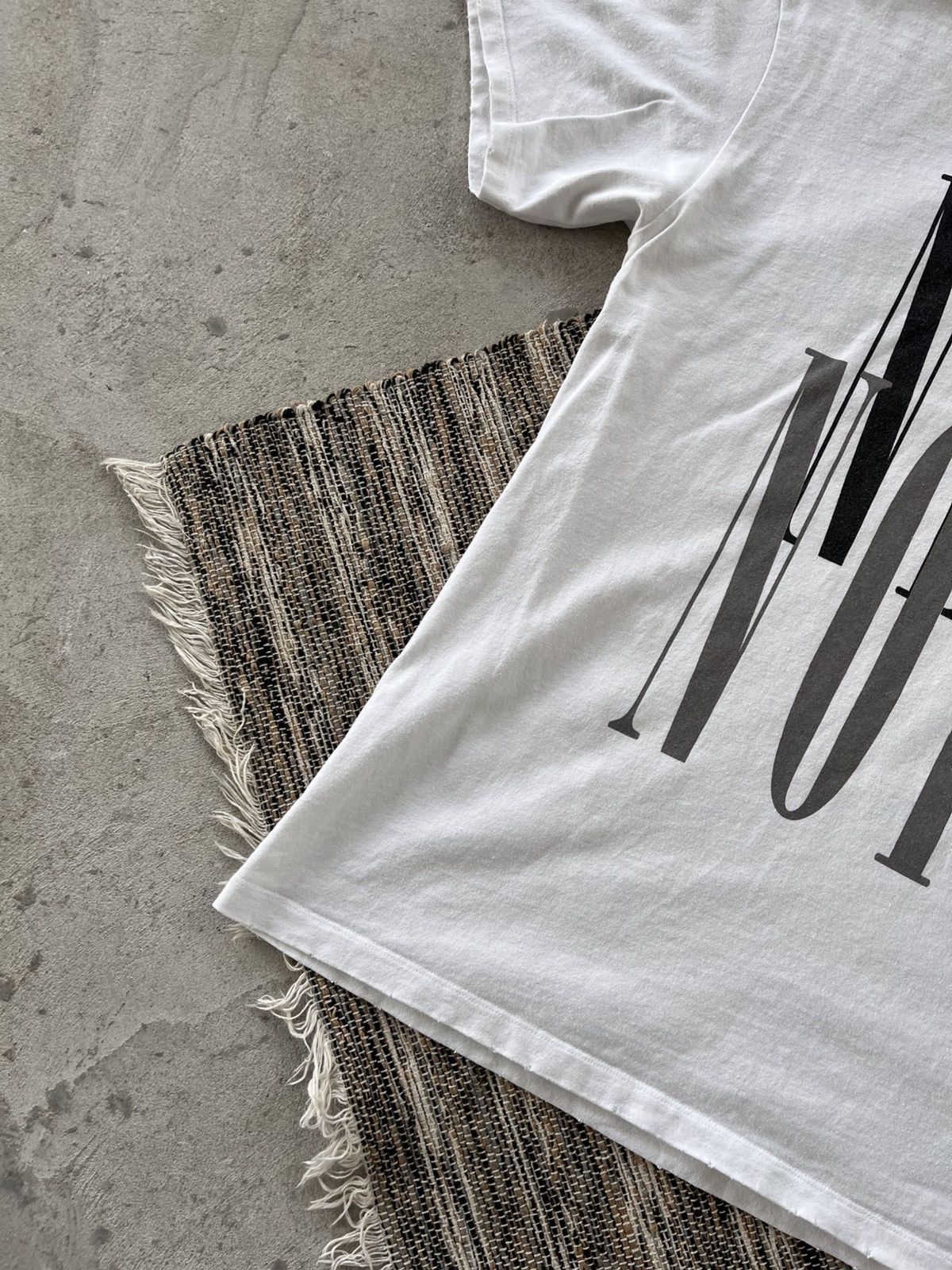 Allsaints Vintage AllSaints White TShirt Avantgarde Big logo Y2K Size US L / EU 52-54 / 3 - 5 Thumbnail
