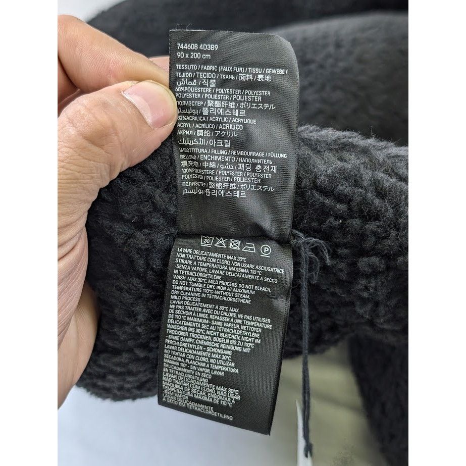Balenciaga o1rshd1 Q:2 / Size: OS / Metal Soft Jacquard Fleece Scarf Size ONE SIZE - 10 Thumbnail