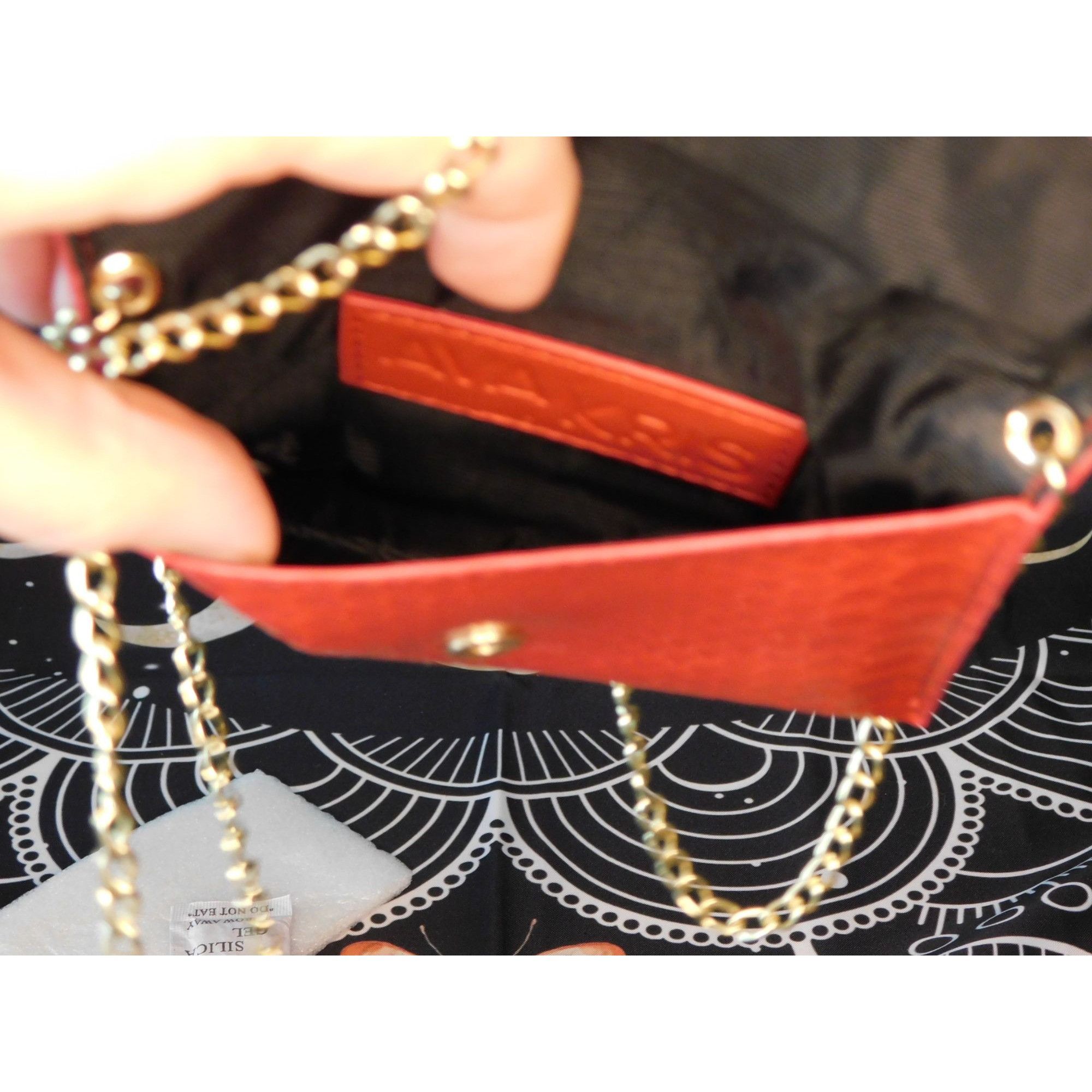 Other Ava/Kris Tiny Red Faux Snake Skin Crossbody Bag NWT Size ONE SIZE - 5 Thumbnail