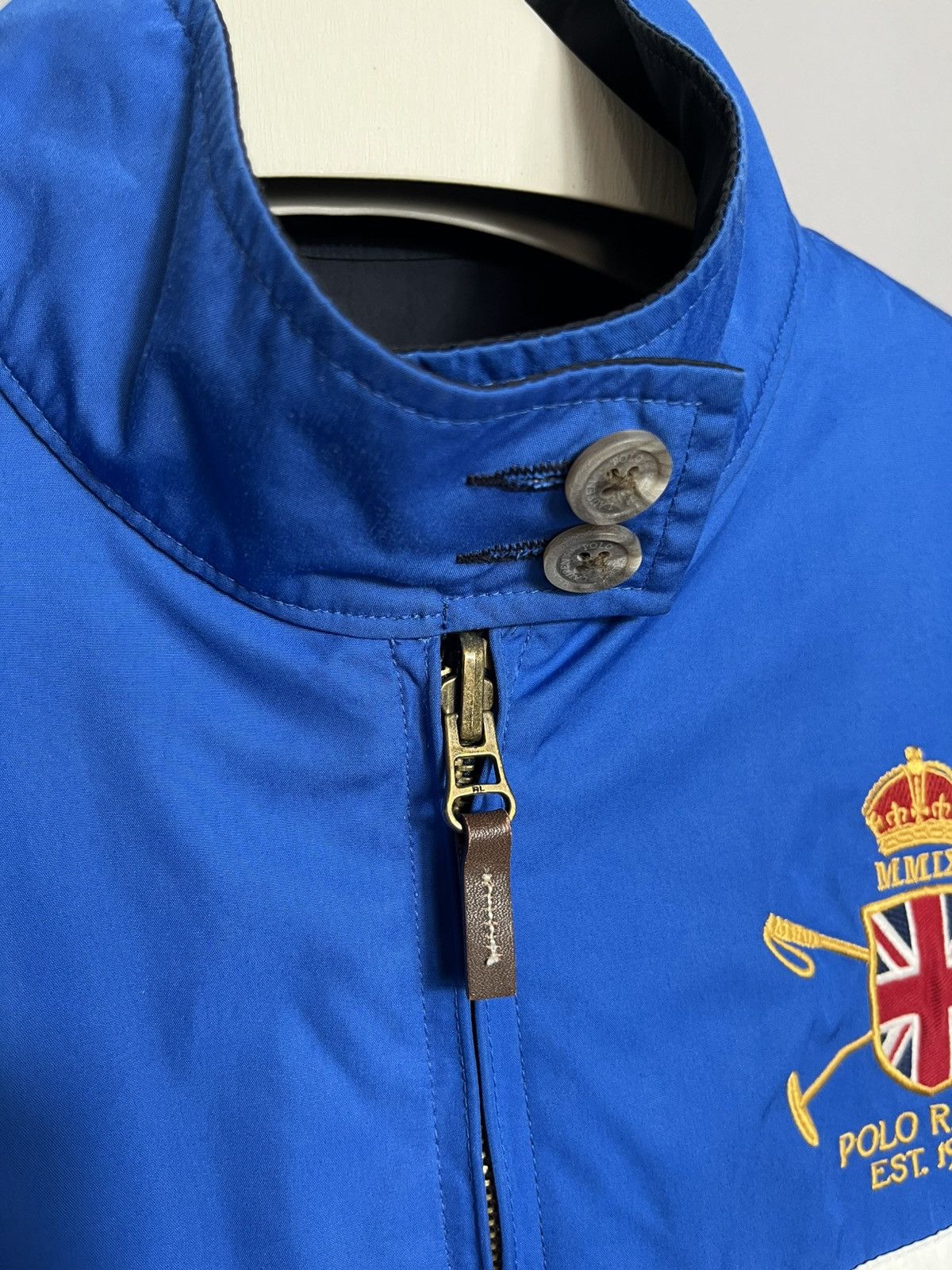Polo Ralph Lauren Polo Ralph Lauren MMIX Reversible Jacket White Blue Casual Size US L / EU 52-54 / 3 - 5 Thumbnail