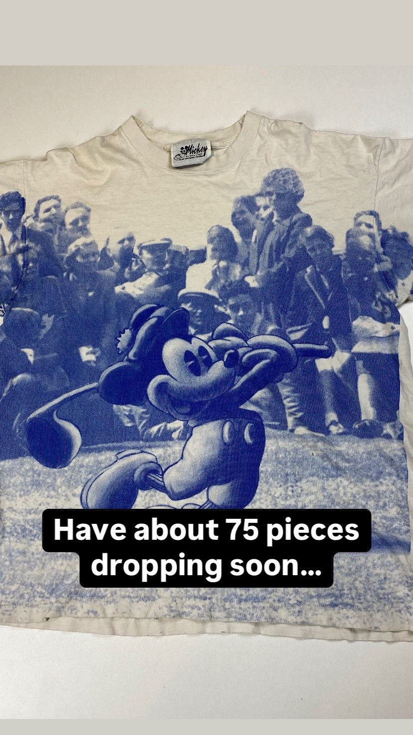 Disney × Mickey Mouse × Vintage Vintage Jerry Leigh Mickey Mouse Golf AOP tee - L Size US L / EU 52-54 / 3 - 8 Thumbnail