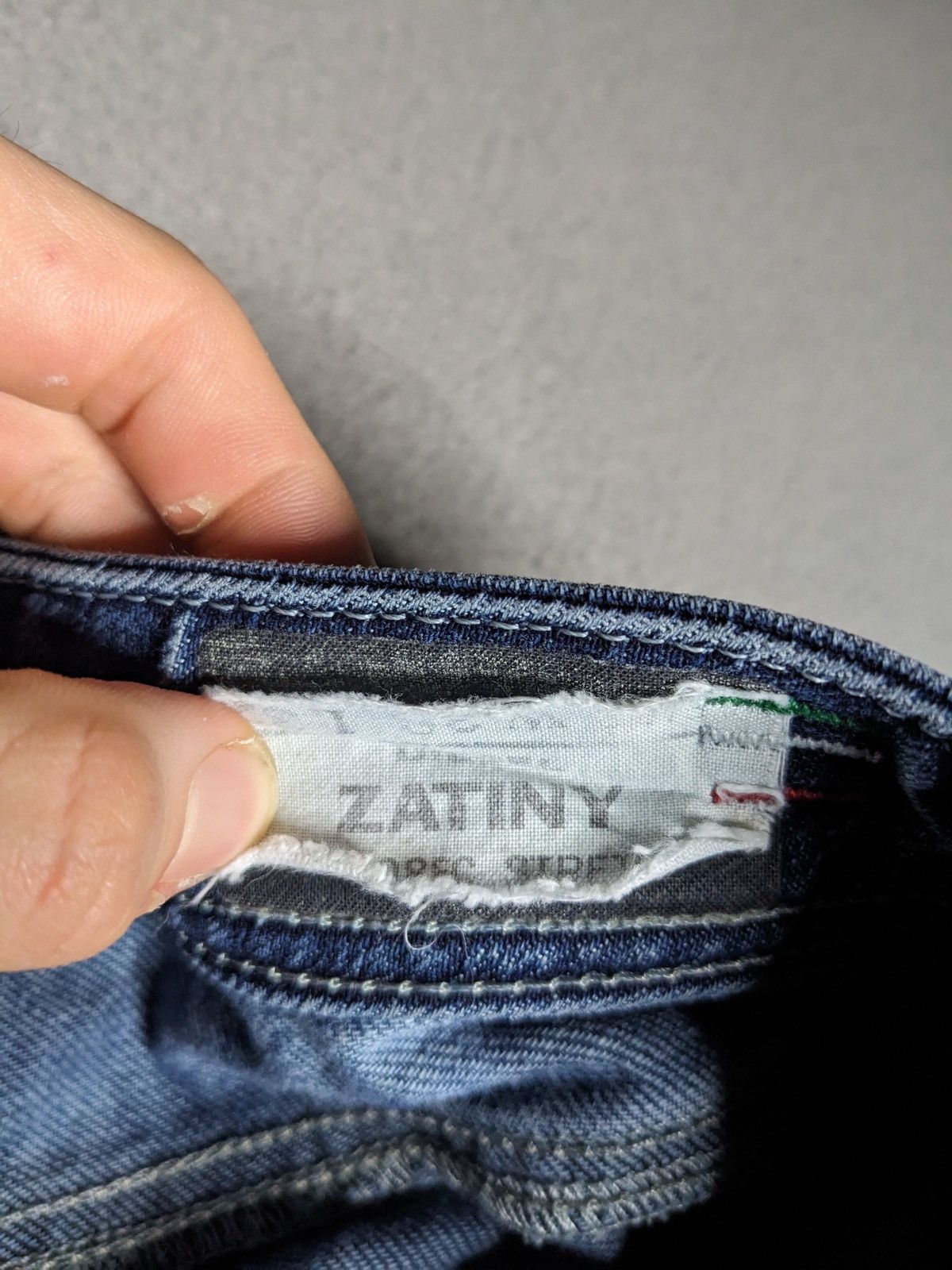 Diesel VTG Diesel Zatiny Denim 38x28 Bootcut Flare Jeans Size US 38 / EU 54 - 15 Thumbnail