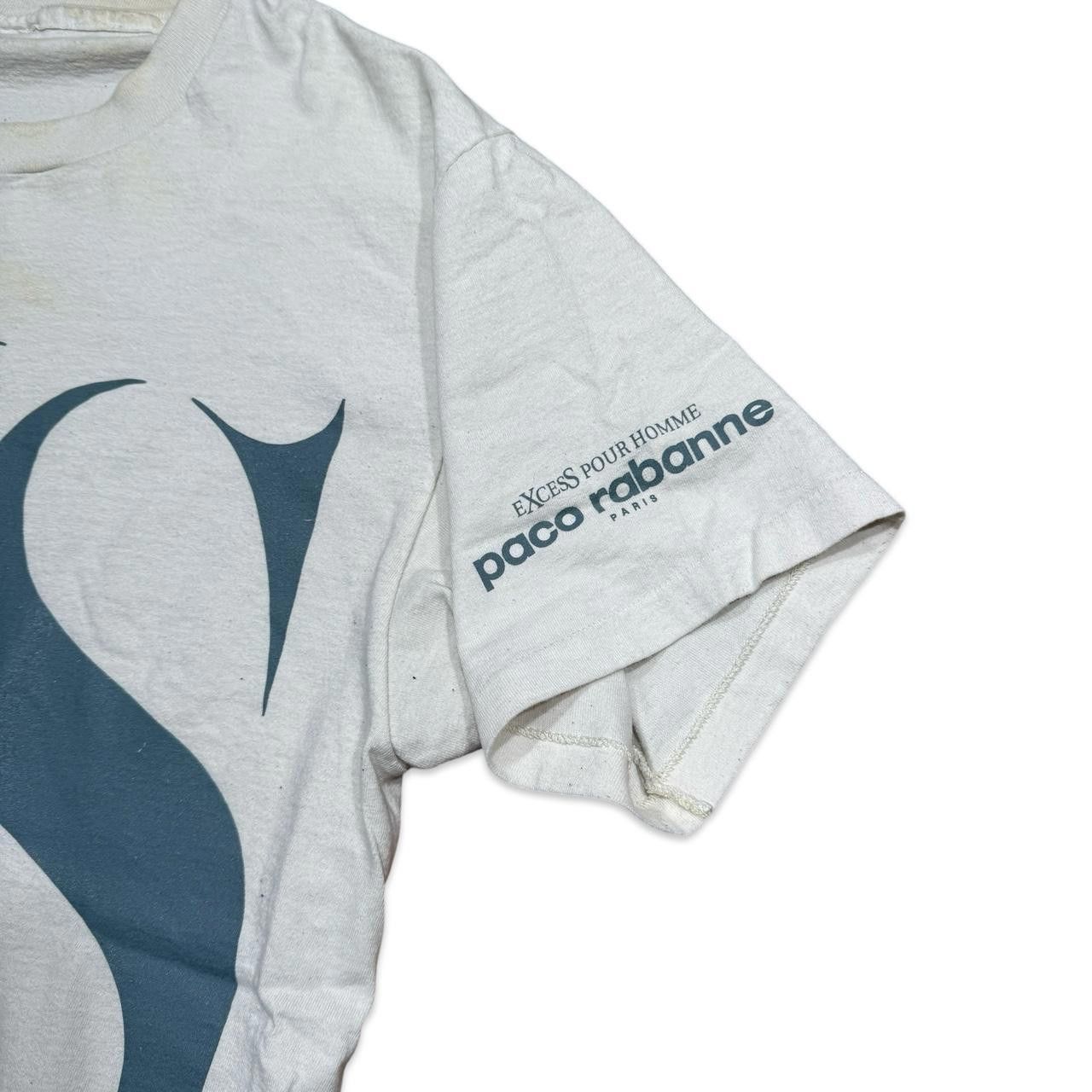 Designer 90s Paco Rabanne Paris ‘XS’ vintage tee Size US XL / EU 56 / 4 - 3 Thumbnail