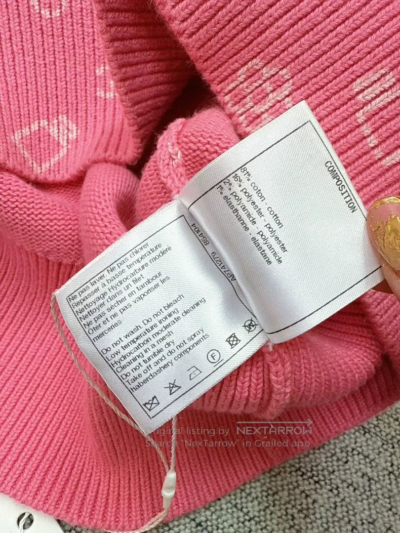 Chanel Chanel 23C early spring show pink and white multi-element Size XS / US 0-2 / IT 36-38 - 7 Thumbnail