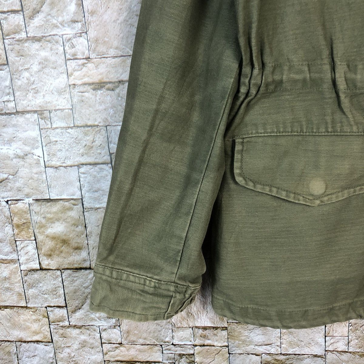 Japanese Brand 3 Can4on Green multipocket military army jacket #A533 Size US M / EU 48-50 / 2 - 7 Thumbnail