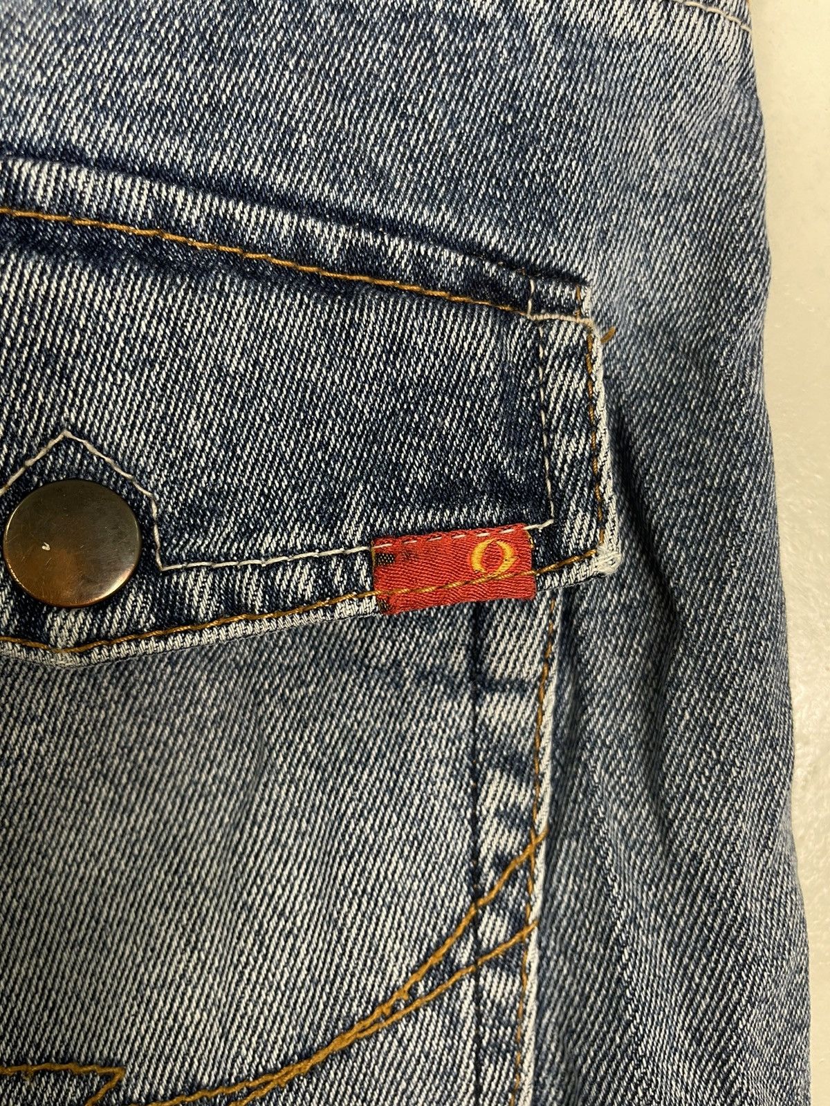 Japanese Brand IGNIO FADED BLUE JEANS Size US 36 / EU 52 - 13 Thumbnail