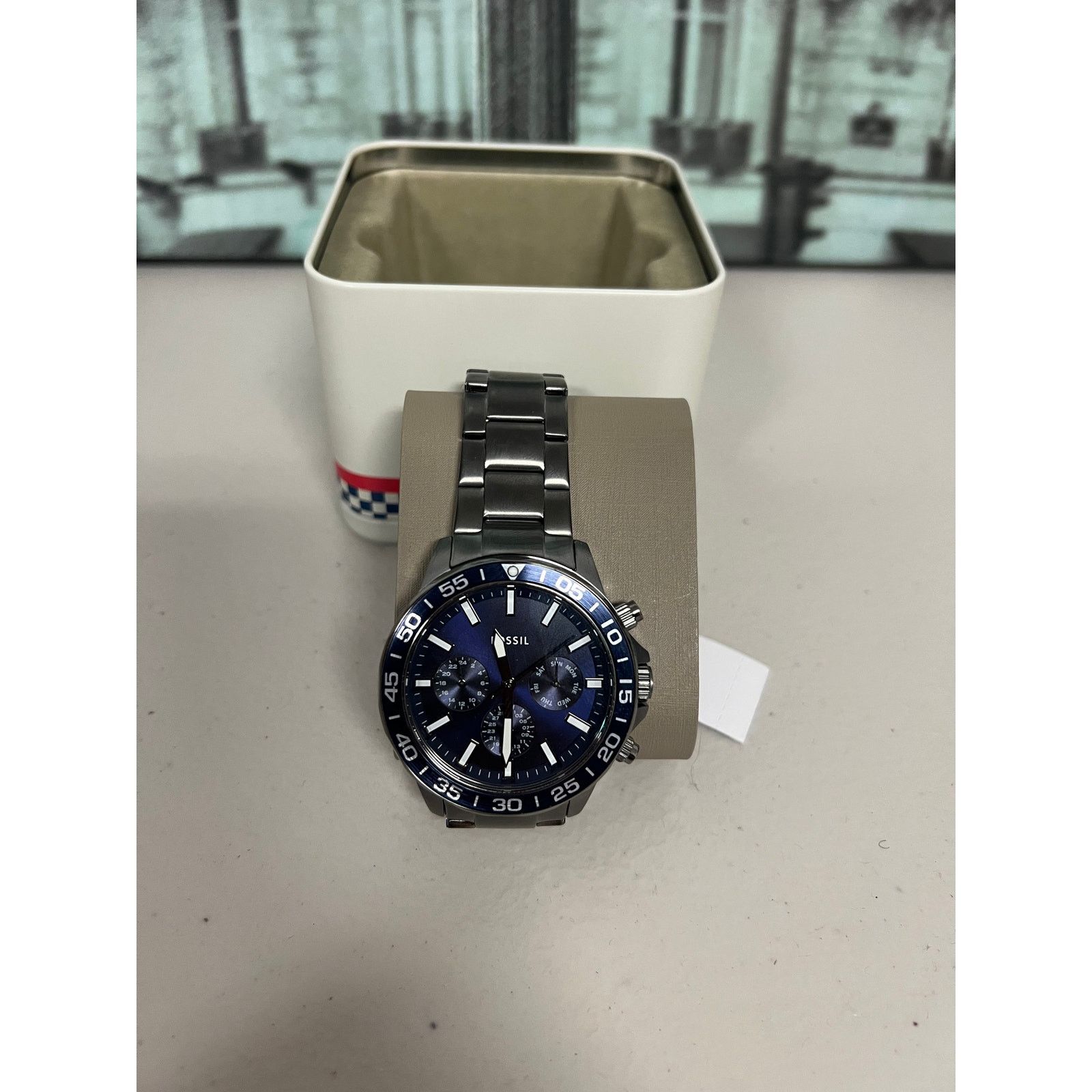 Fossil Fossil BQ2910 Bannon Multifunction Smoke Stainless Steel Size ONE SIZE - 2 Thumbnail