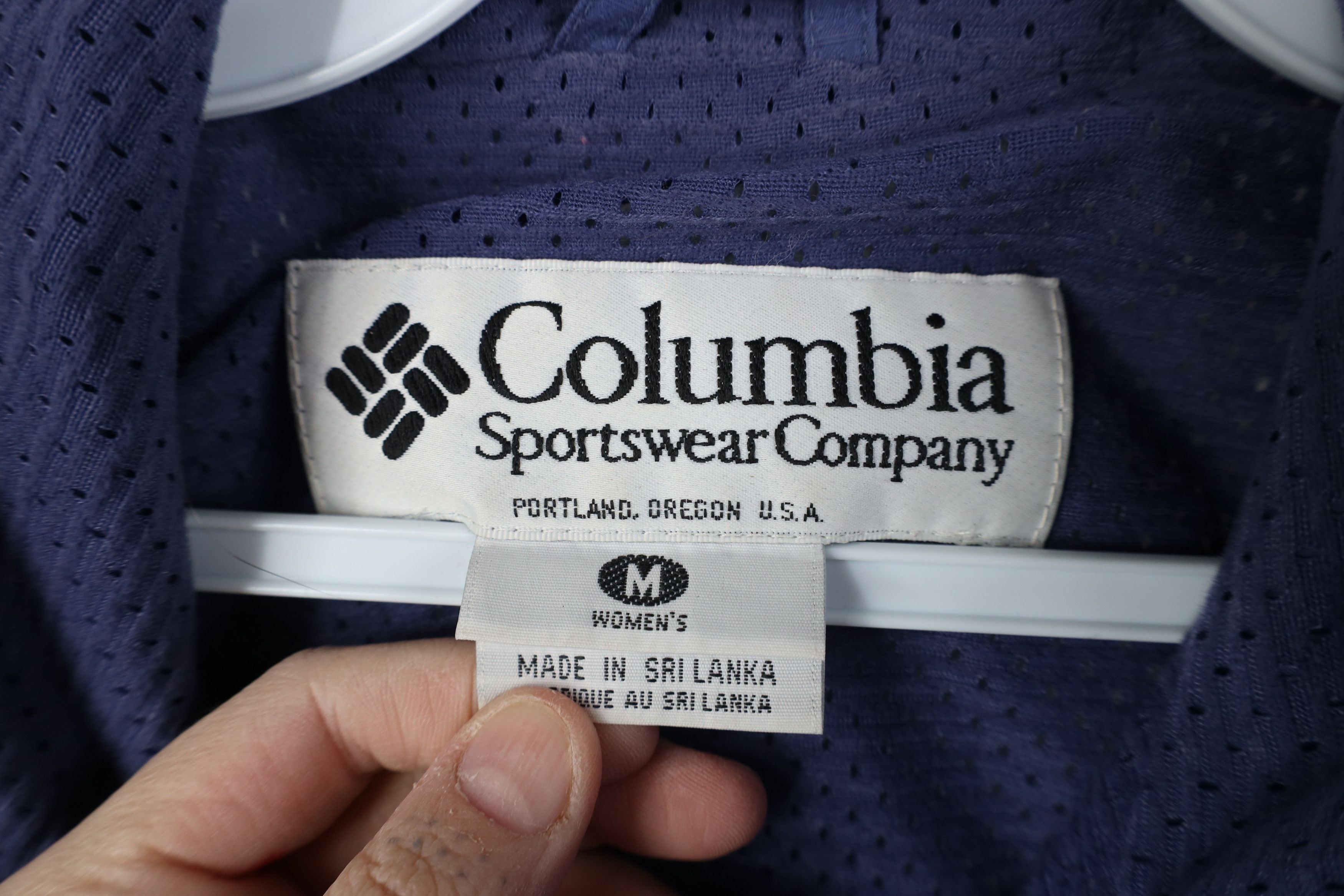 Columbia Vintage 90s Columbia Off Convertible Windbreaker Jacket Vest Size M / US 6-8 / IT 42-44 - 8 Thumbnail