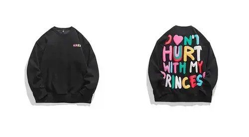 Other Streetwear Sweatshirt Hoodie Hip Hop Korean Loose Style y2k Size US XL / EU 56 / 4 - 4 Thumbnail