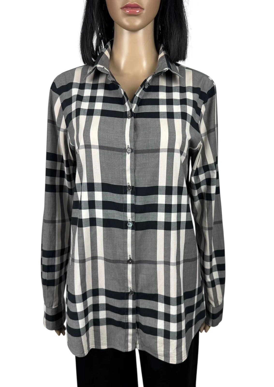 Burberry Burberry London Plaid Check Shirt size UK12 US10 Size M / US 6-8 / IT 42-44 - 9 Thumbnail