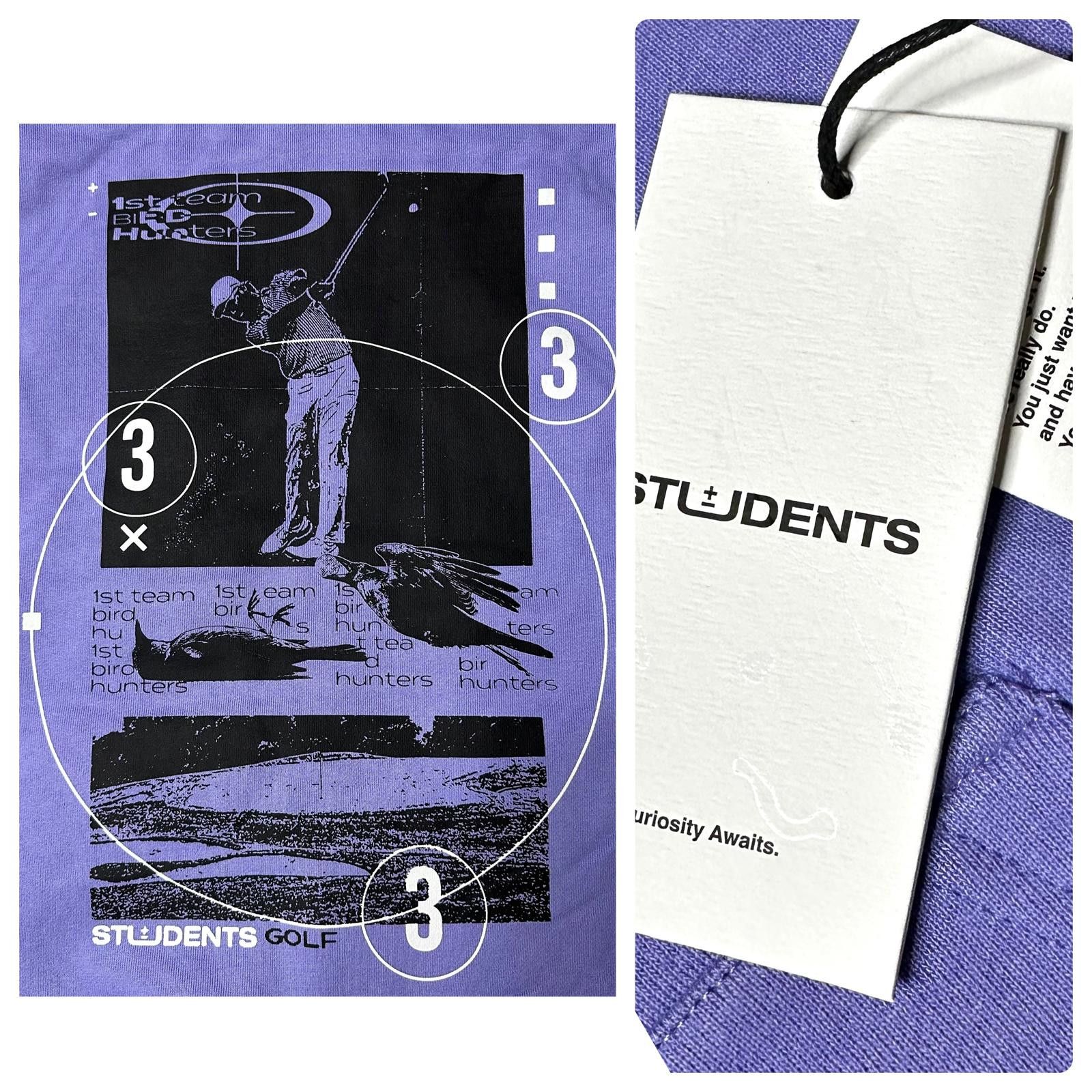 Designer NWT Students 1st Team Pullover Hoodie Graphic Purple Unisx M Size US M / EU 48-50 / 2 - 6 Thumbnail