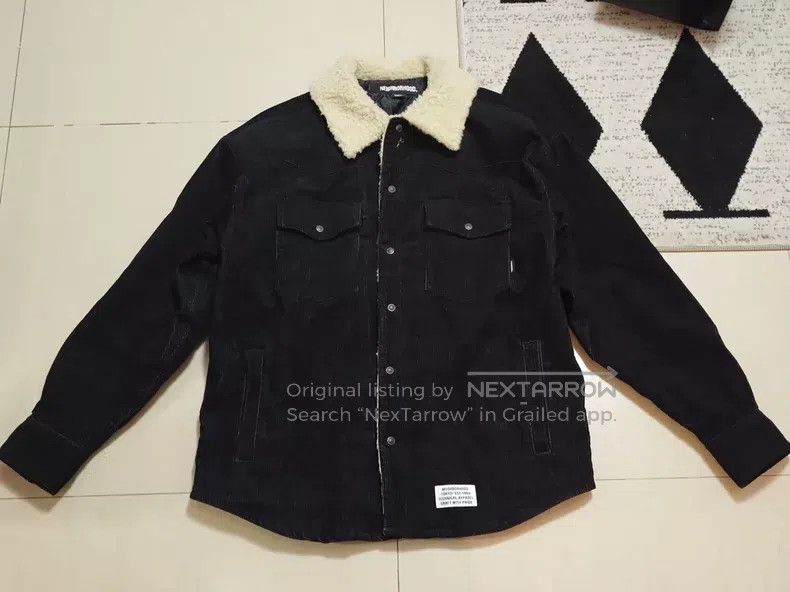 Neighborhood Neighborhood Corduroy Sheepskin Collar Jacket Size US M / EU 48-50 / 2 - 1 Thumbnail