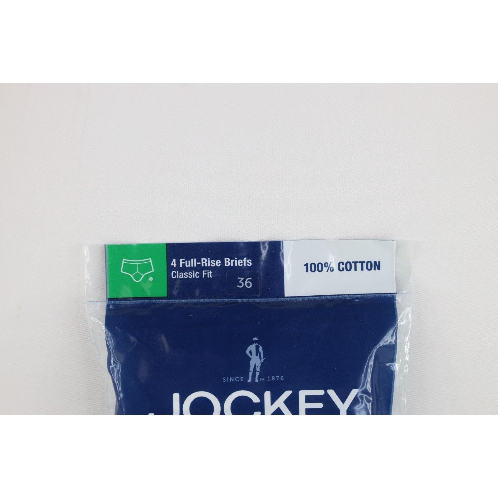 Jockey Deadstock Vtg Y2K 2013 Jockey Mens 36 4 Pack Y Front Full Ri Size 36 - 2 Thumbnail