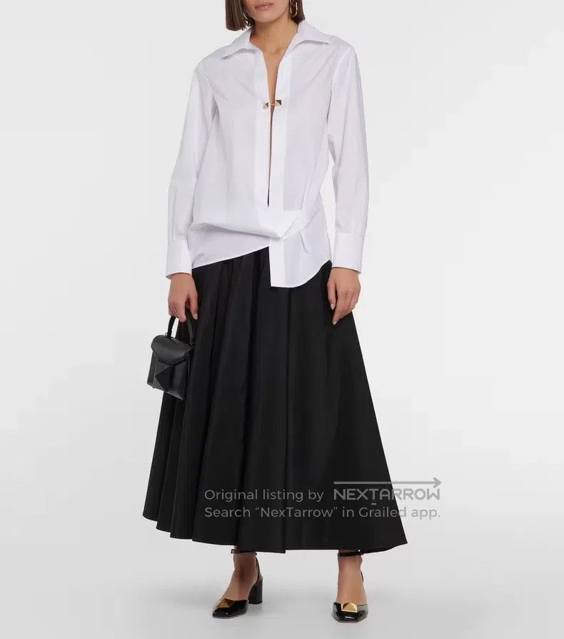 Valentino Valentino White shirt Size S / US 4 / IT 40 - 1 Thumbnail