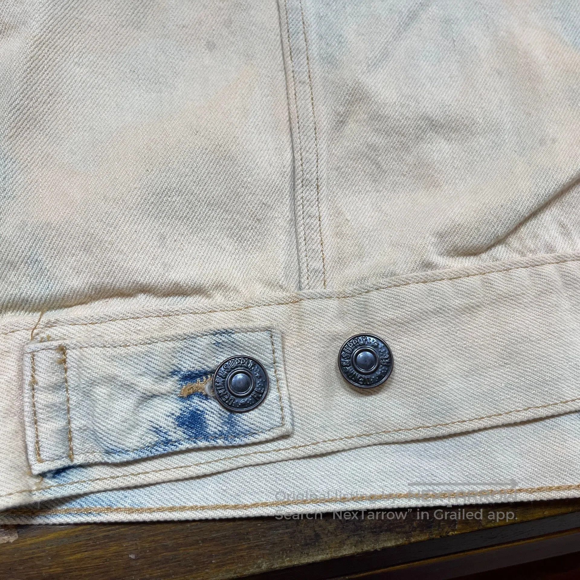 RRL Ralph Lauren RRL Distressed Denim Jacket. Size US S / EU 44-46 / 1 - 8 Thumbnail