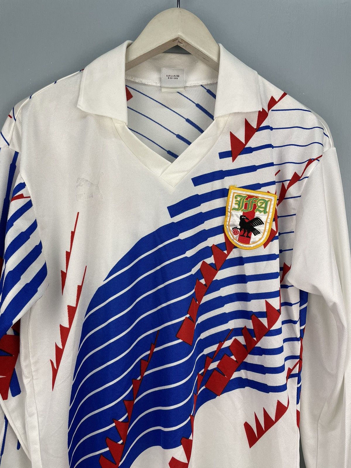Puma Vintage 90s Japan JFA puma long sleeve jersey Size US M / EU 48-50 / 2 - 3 Thumbnail