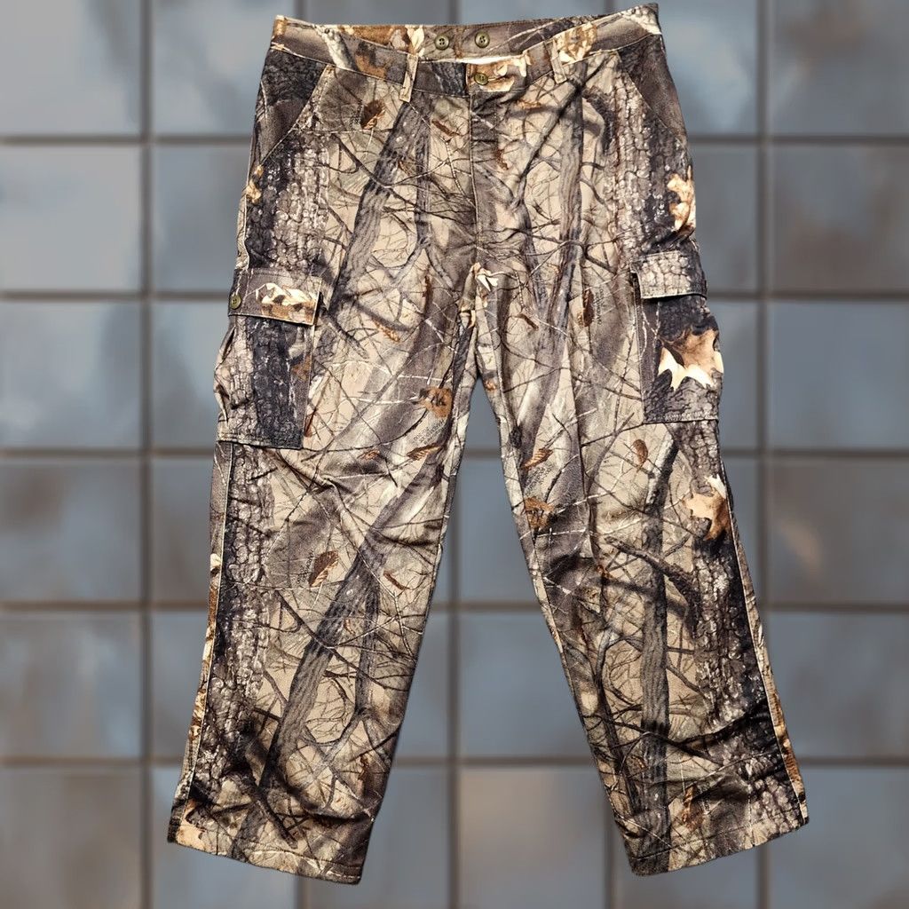 Realtree VINTAGE Redhead Mens Pants XL 38x32 Realtree Hardwoods USA Cargo Camo Size US 36 / EU 52 - 1 Thumbnail