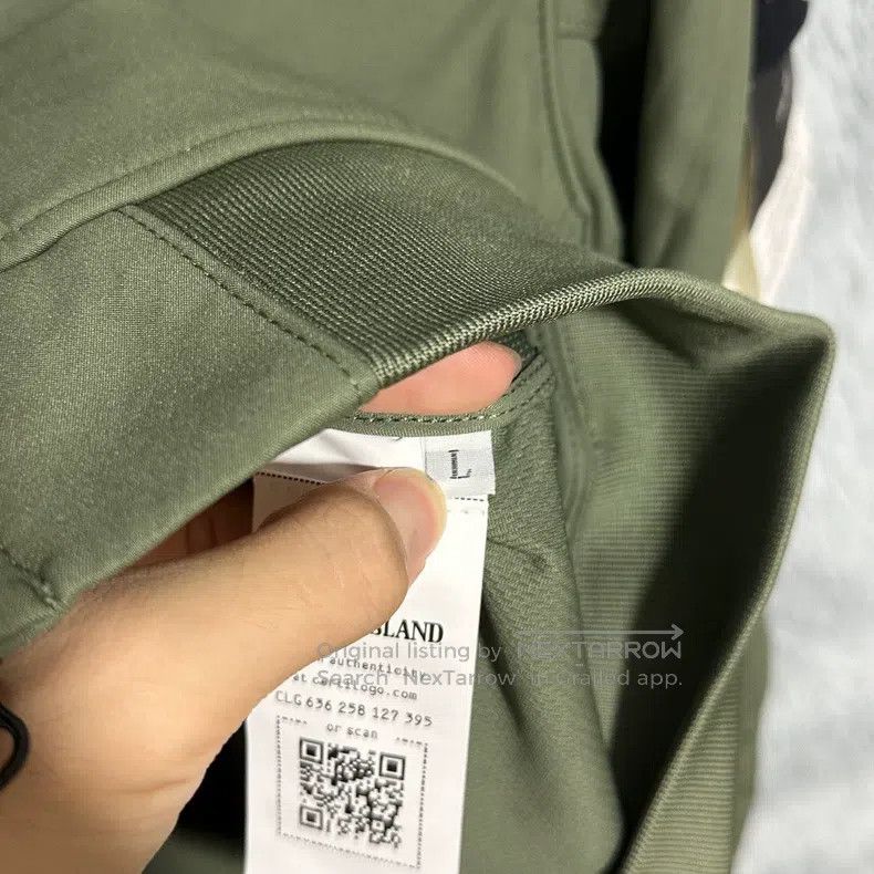 Stone Island Stone Island Softshell Waterproof Jacket, Hooded, Military Size US L / EU 52-54 / 3 - 5 Thumbnail
