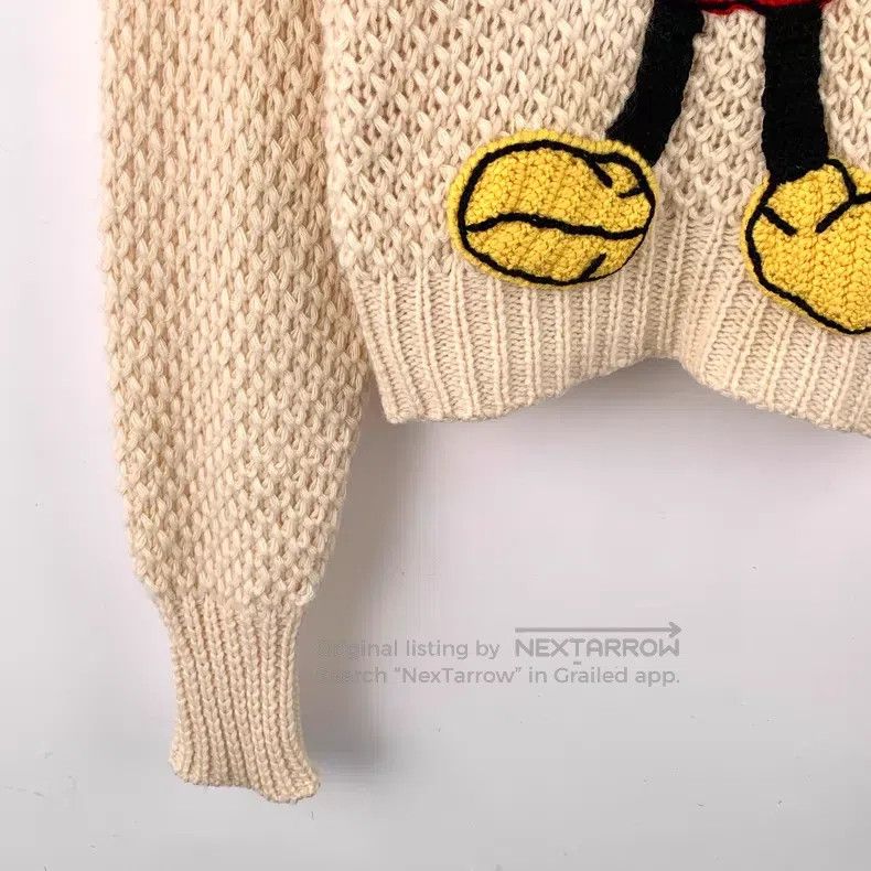 Gucci Gucci Disney co-branded beige Mickey Mouse embroidered woo Size US S / EU 44-46 / 1 - 5 Thumbnail