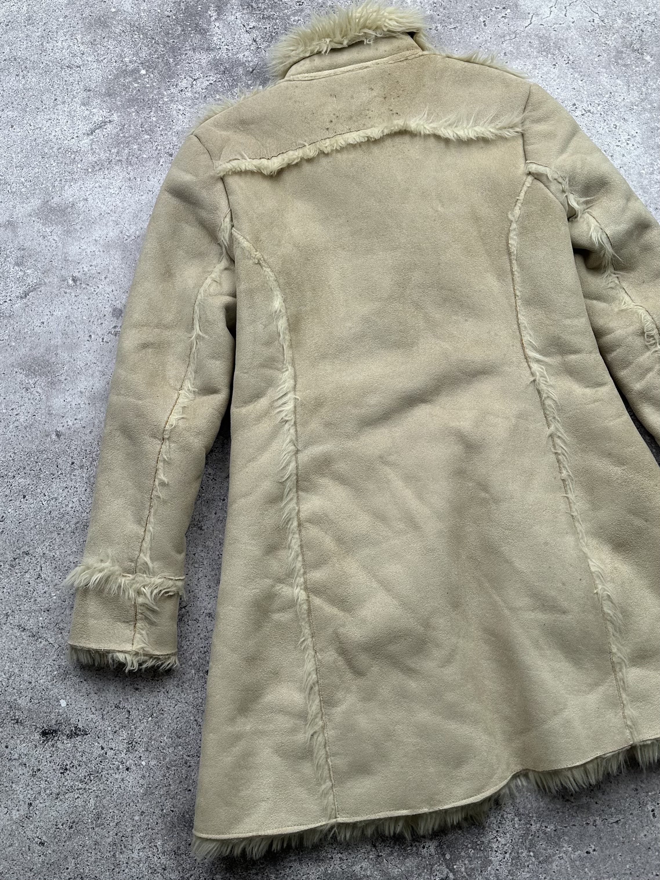 Japanese Brand Vintage Faux Fur/Faux Sheepskin Coat C23(V96) Size M / US 6-8 / IT 42-44 - 8 Thumbnail