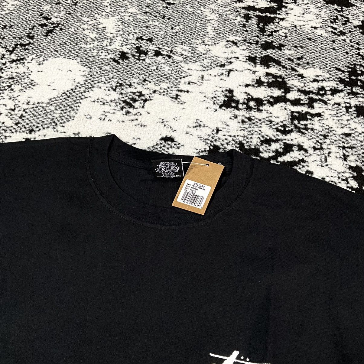 Stussy STUSSY TOUGH GEAR TEE BLACK - L Size US L / EU 52-54 / 3 - 6 Thumbnail