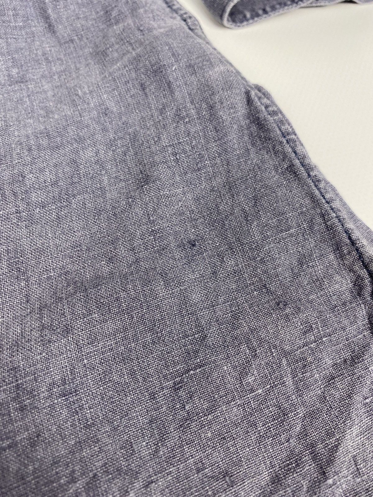 Y’s Yohji Yamamoto Avant Garde Linen Shirt Button Up Japanes