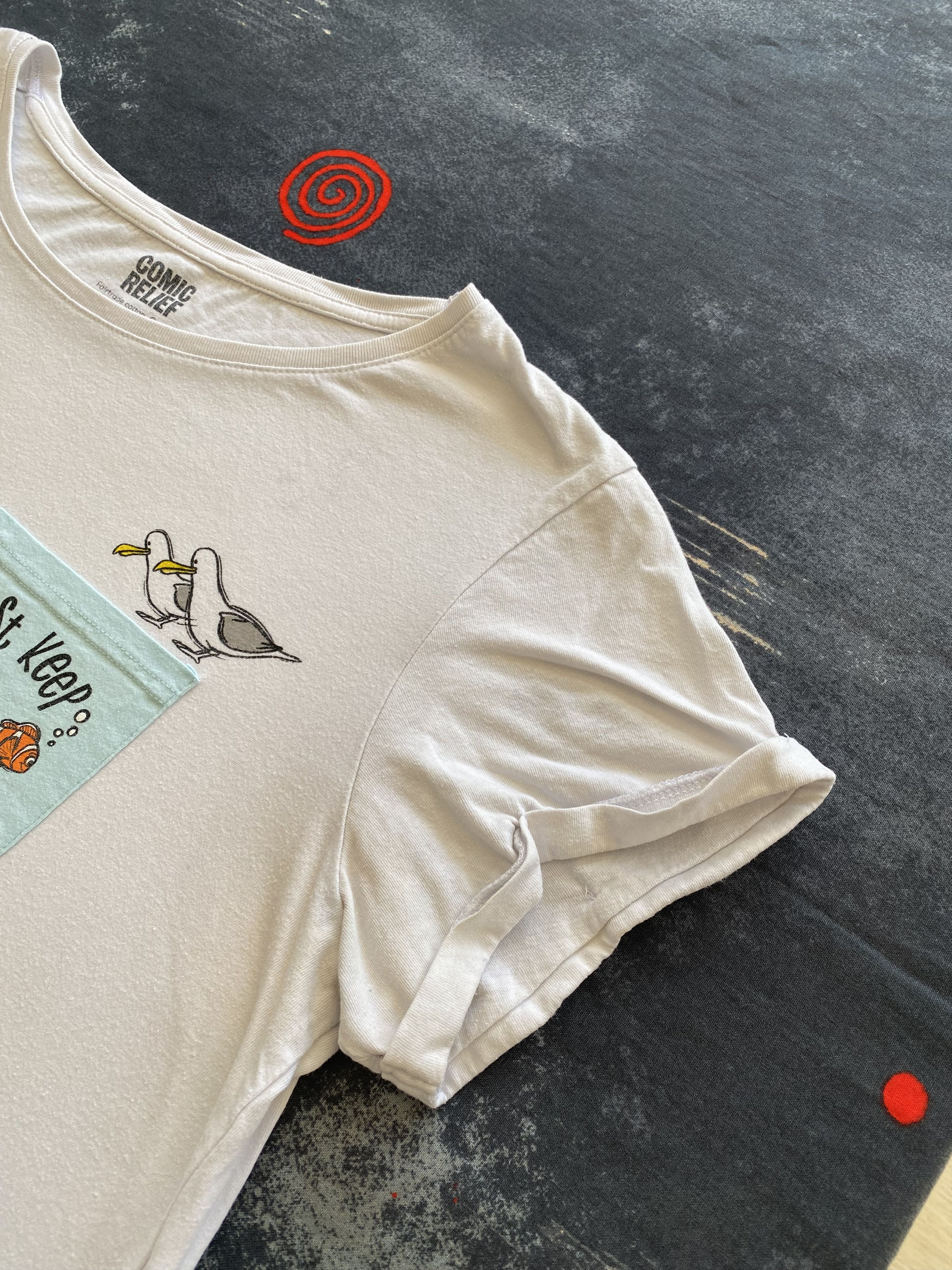 Cartoon Network Comic Relief Finding Nemo Vintage Cartoon T-shirt Size L / US 10 / IT 46 - 20 Thumbnail