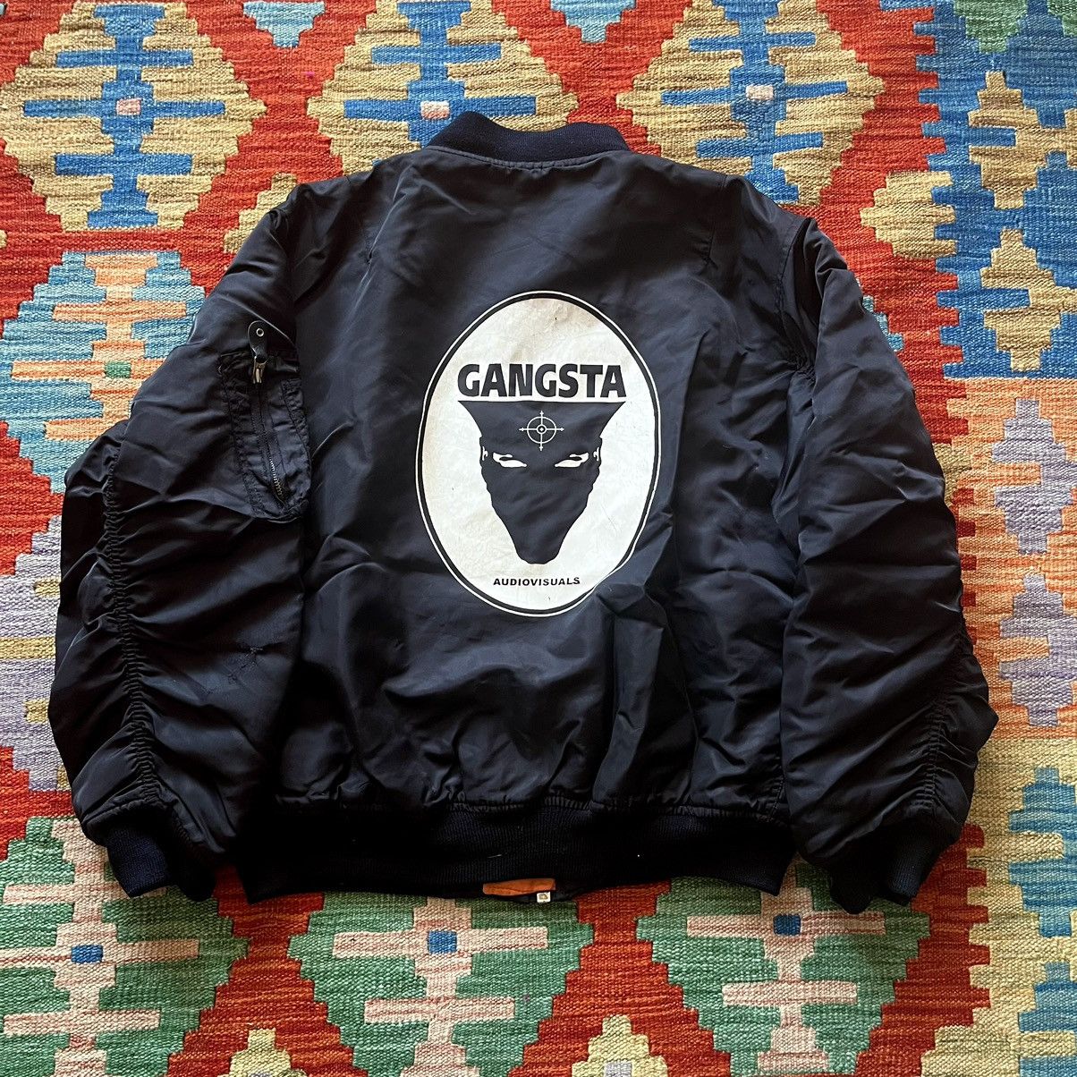激レアBrawn Bomber Valley Thugs 2002 Band Tees Gangsta Audiovisuals Dj Ruffneck Bomber | Grailed