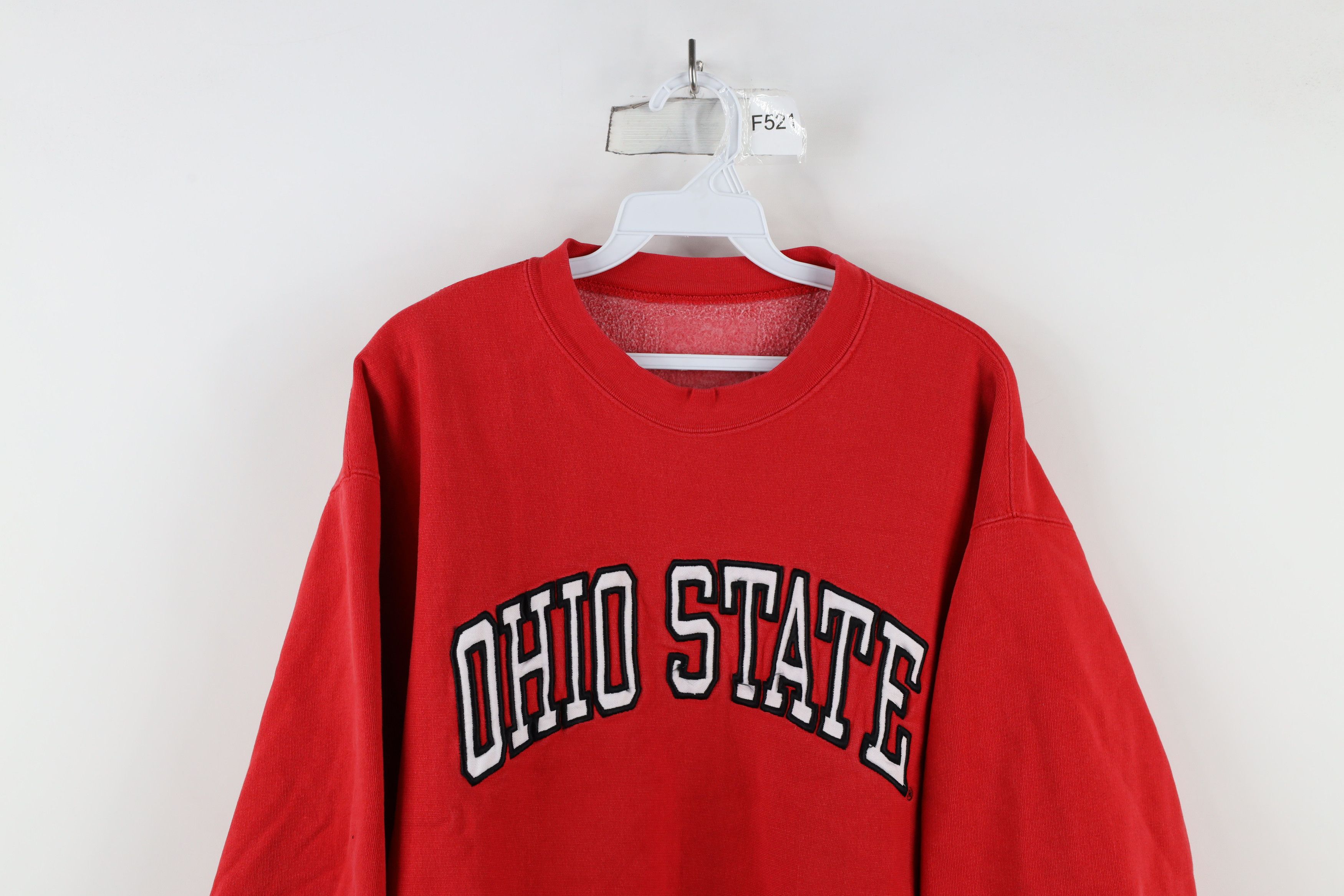 Vintage Vintage 90s Heavyweight State University Crewneck Sweatshirt Size US XL / EU 56 / 4 - 2 Thumbnail