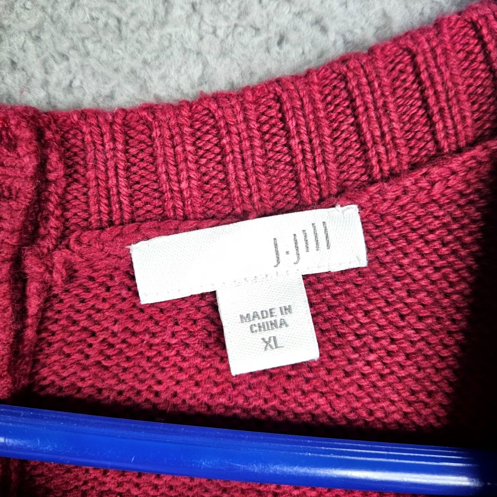 J. Jill J.JILL Red Cardigan Sweater XL Women Long Sleeve Button Up Knit Top Adults XS? Size XL / US 12-14 / IT 48-50 - 3 Thumbnail