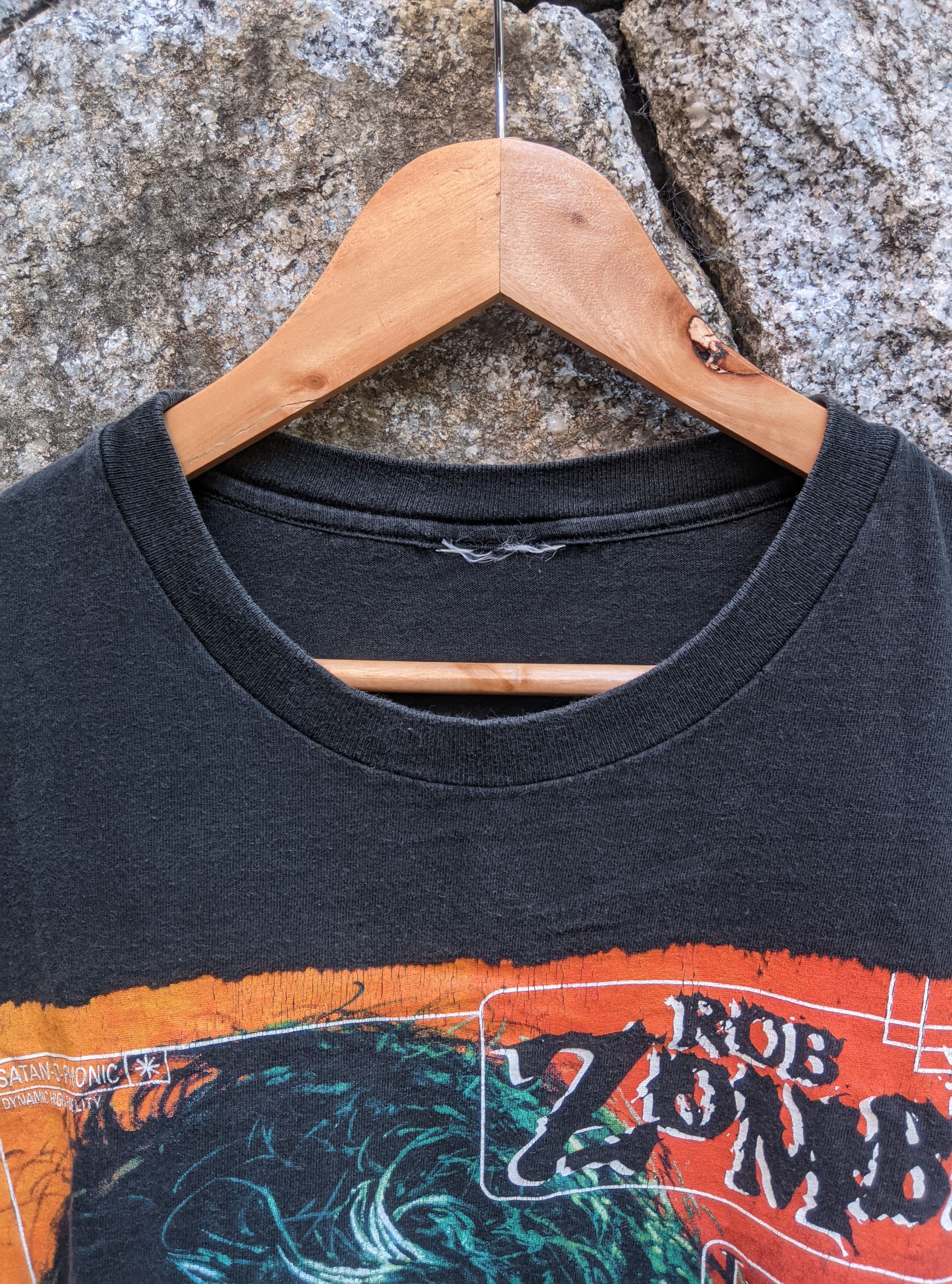 Band Tees Vintage 1998 Rob zombie hellbilly deluxe metal distressed Size US XL / EU 56 / 4 - 8 Thumbnail