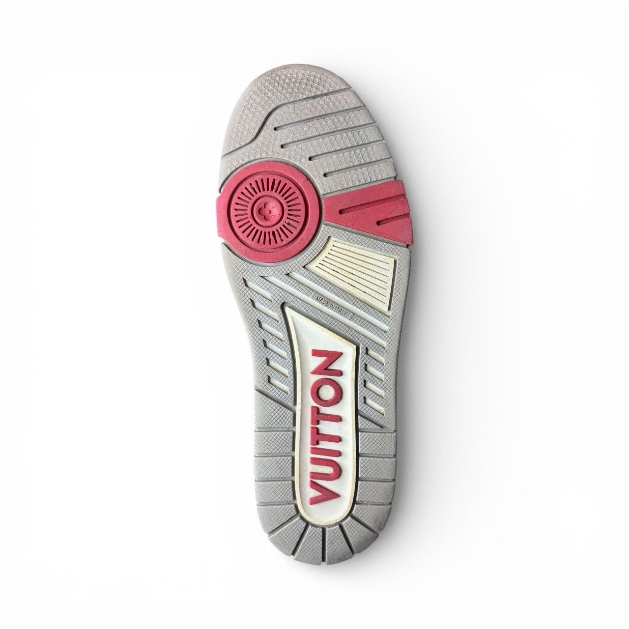 Louis Vuitton Louis Vuitton Trainer Strap Black Grey Red 1AC4ZU | Size 7LV Size US 8 / EU 41 - 8 Thumbnail
