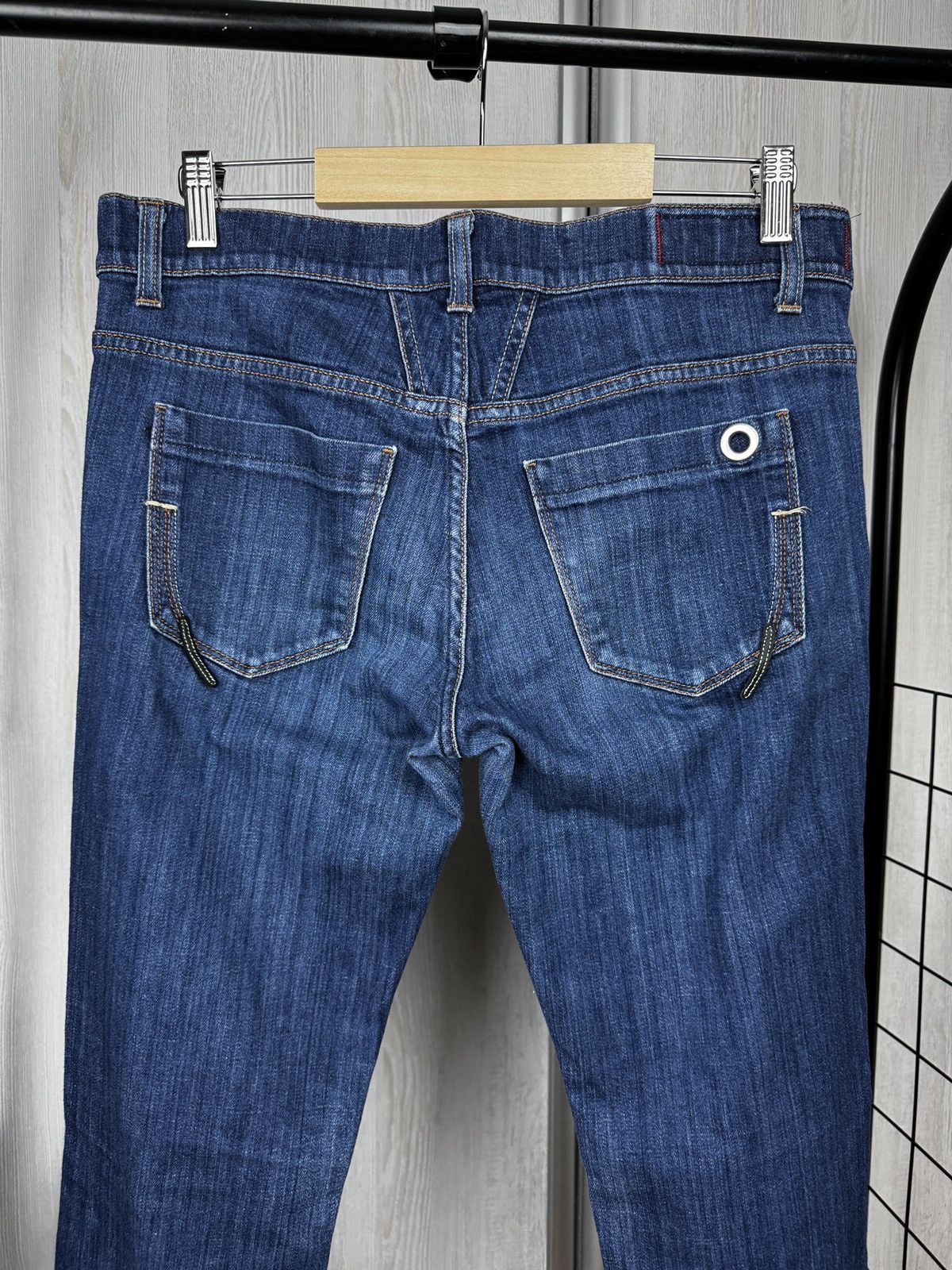 Marithe + Francois Girbaud Le jean devMarithe Francois Girbaud blue faded denim pants Size 30" / US 8 / IT 44 - 7 Thumbnail