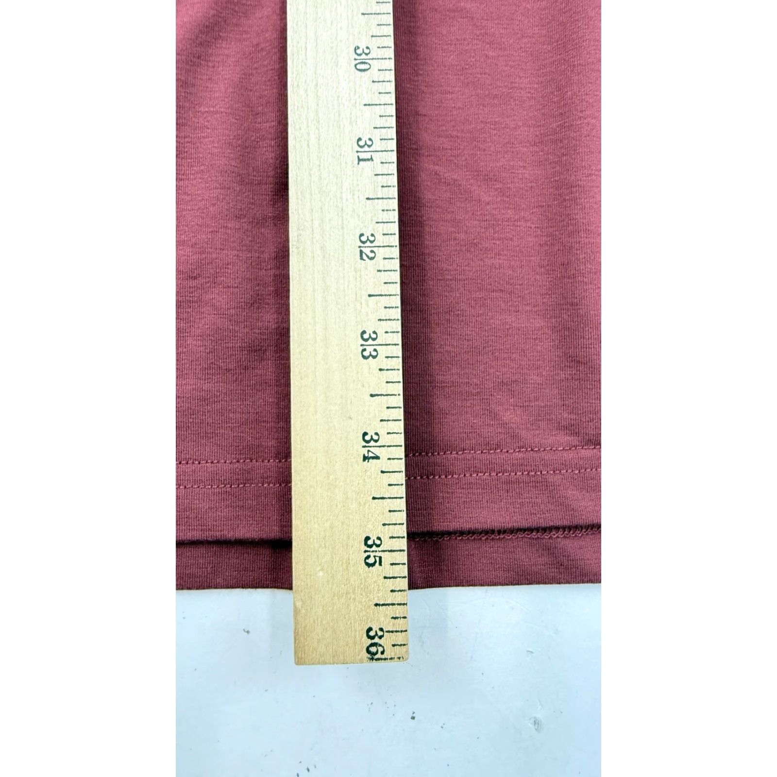 Vintage Bamboo Cool Dress Womens Large Red Shirt Bamboo Viscose Pocket Lounge Sleep Size L / US 10 / IT 46 - 6 Thumbnail