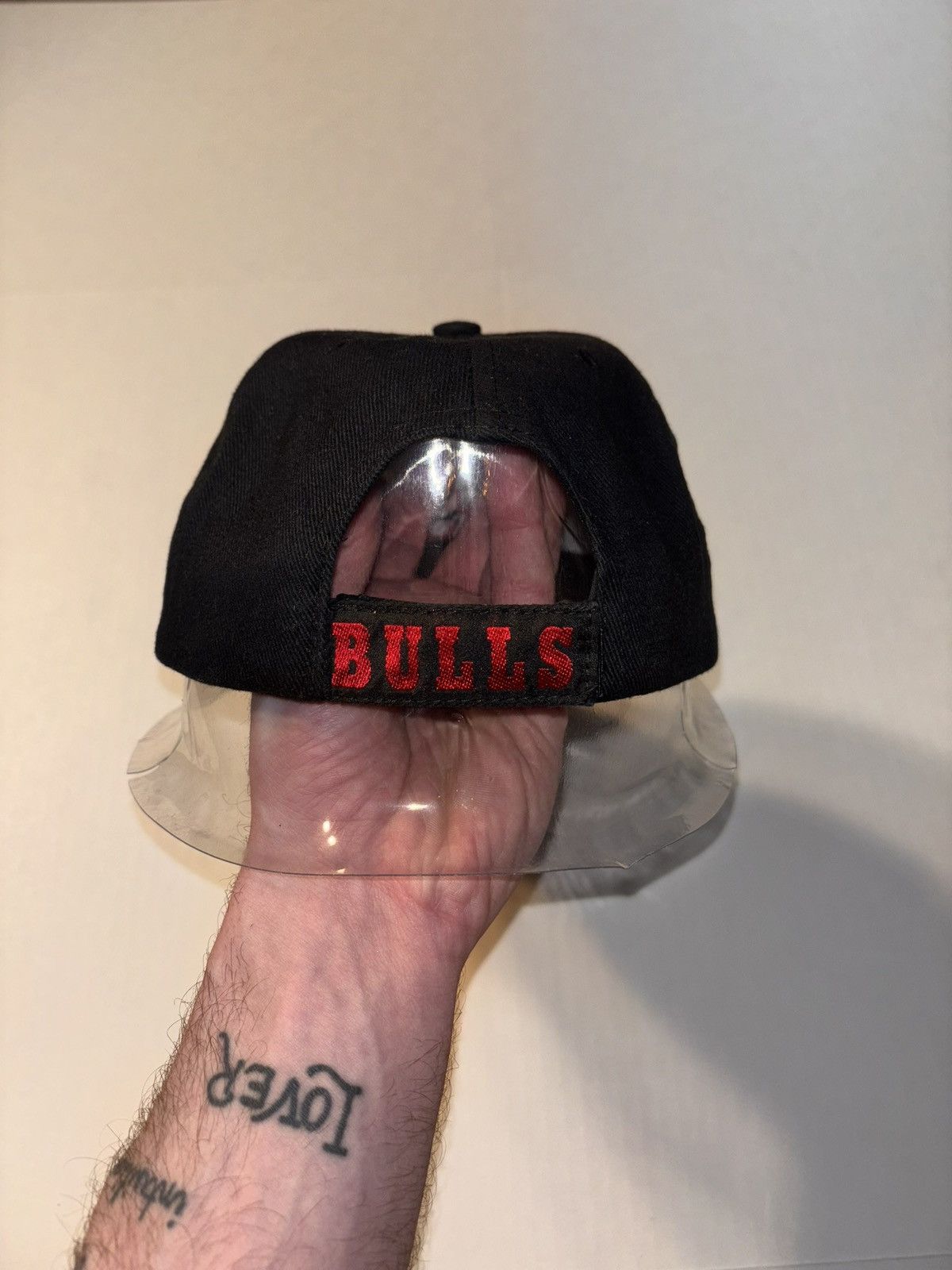 Logo 7 Vtg Logo 7 NBA Chicago Bulls 90’s Strap Back Baseball Cap Size ONE SIZE - 3 Thumbnail