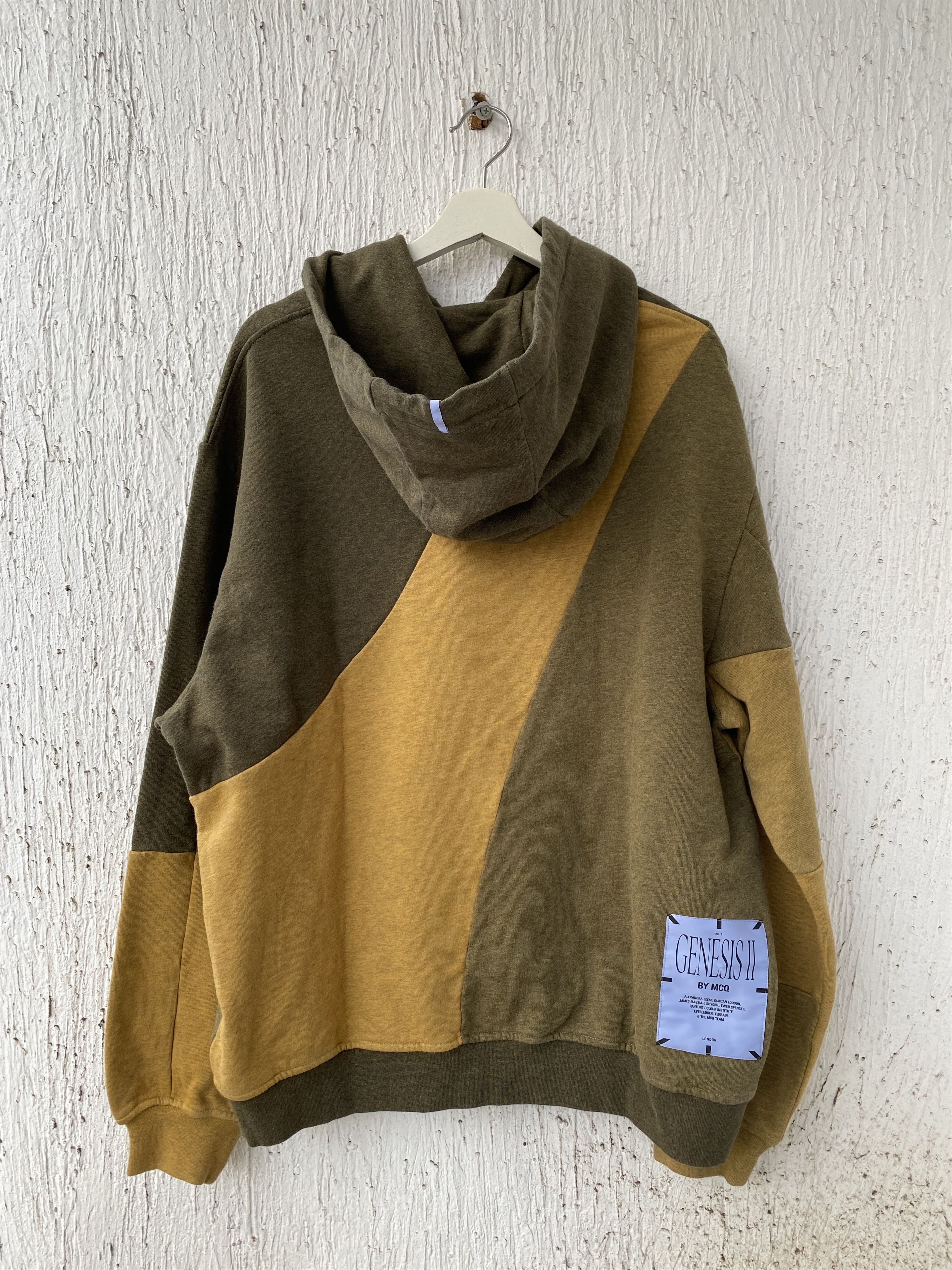 Alexander McQueen 'cut up' amber hoodie Size US L / EU 52-54 / 3 - 2 Thumbnail